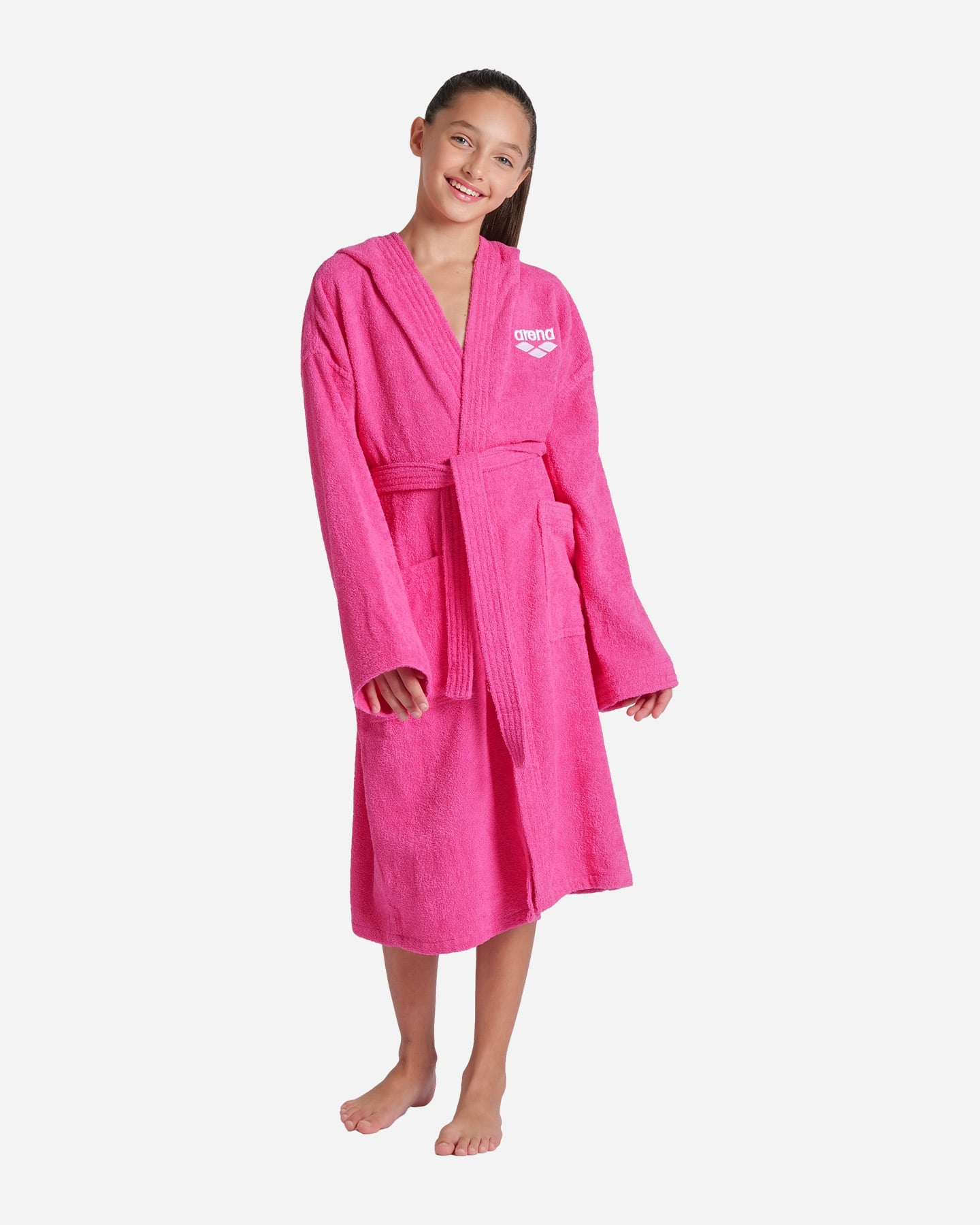 Accappatoio ARENA ZEPPELIN LIGHT JR - Rosa - 3 | Cisalfa Sport