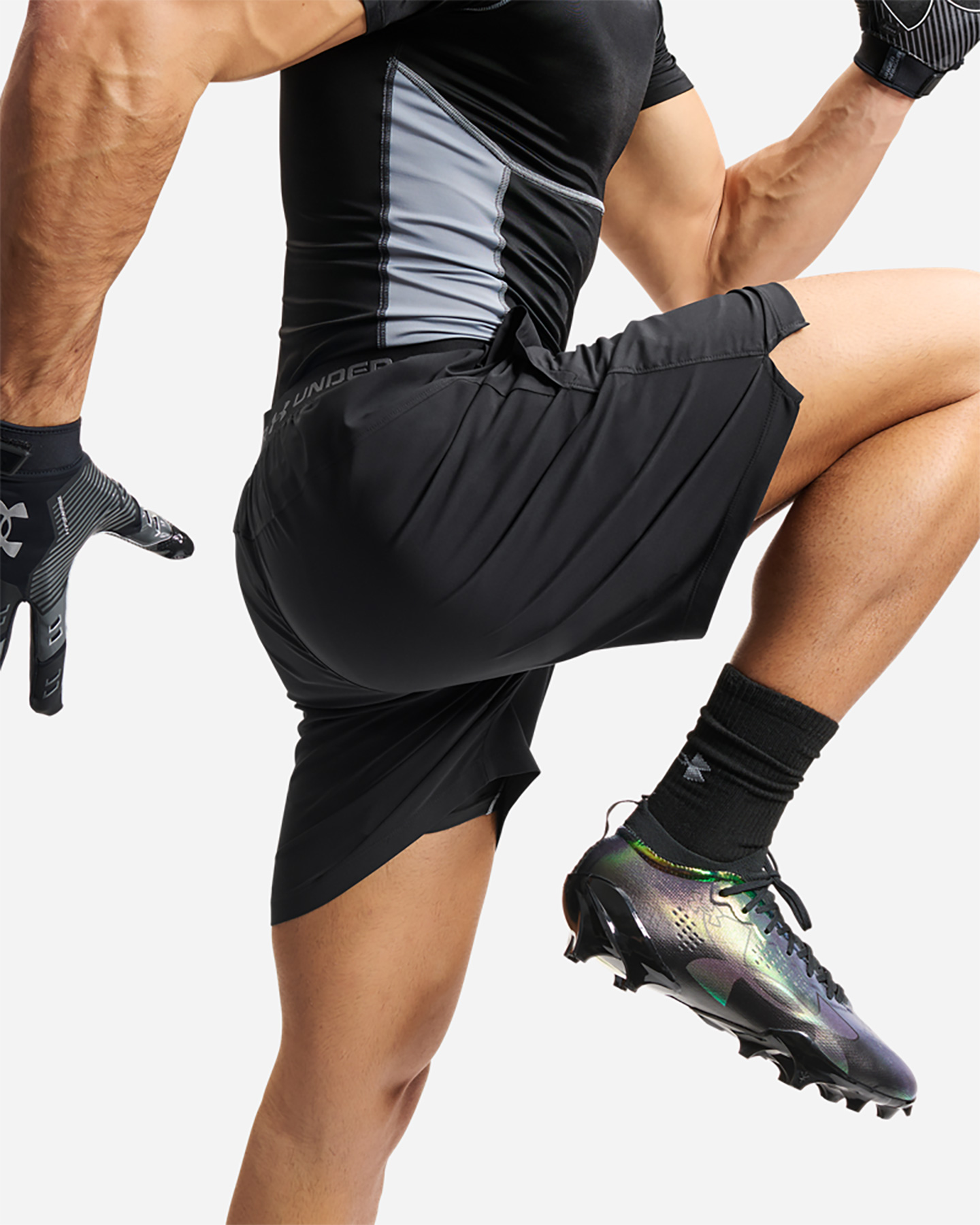 Pantalone training UNDER ARMOUR VANISH M - Nero - 4 | Cisalfa Sport