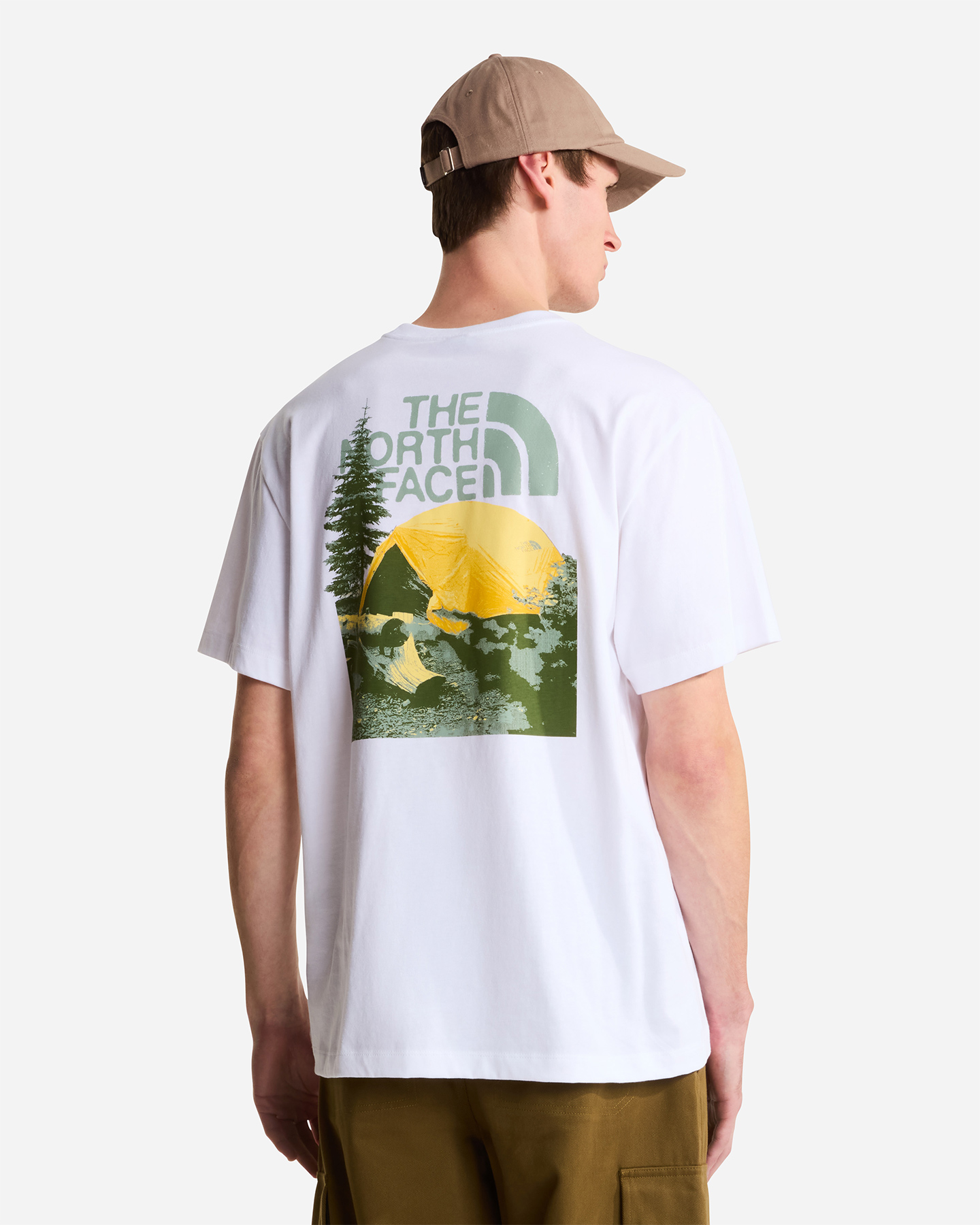 T-shirt THE NORTH FACE PITCH A TENT M - Bianco - 2 | Cisalfa Sport