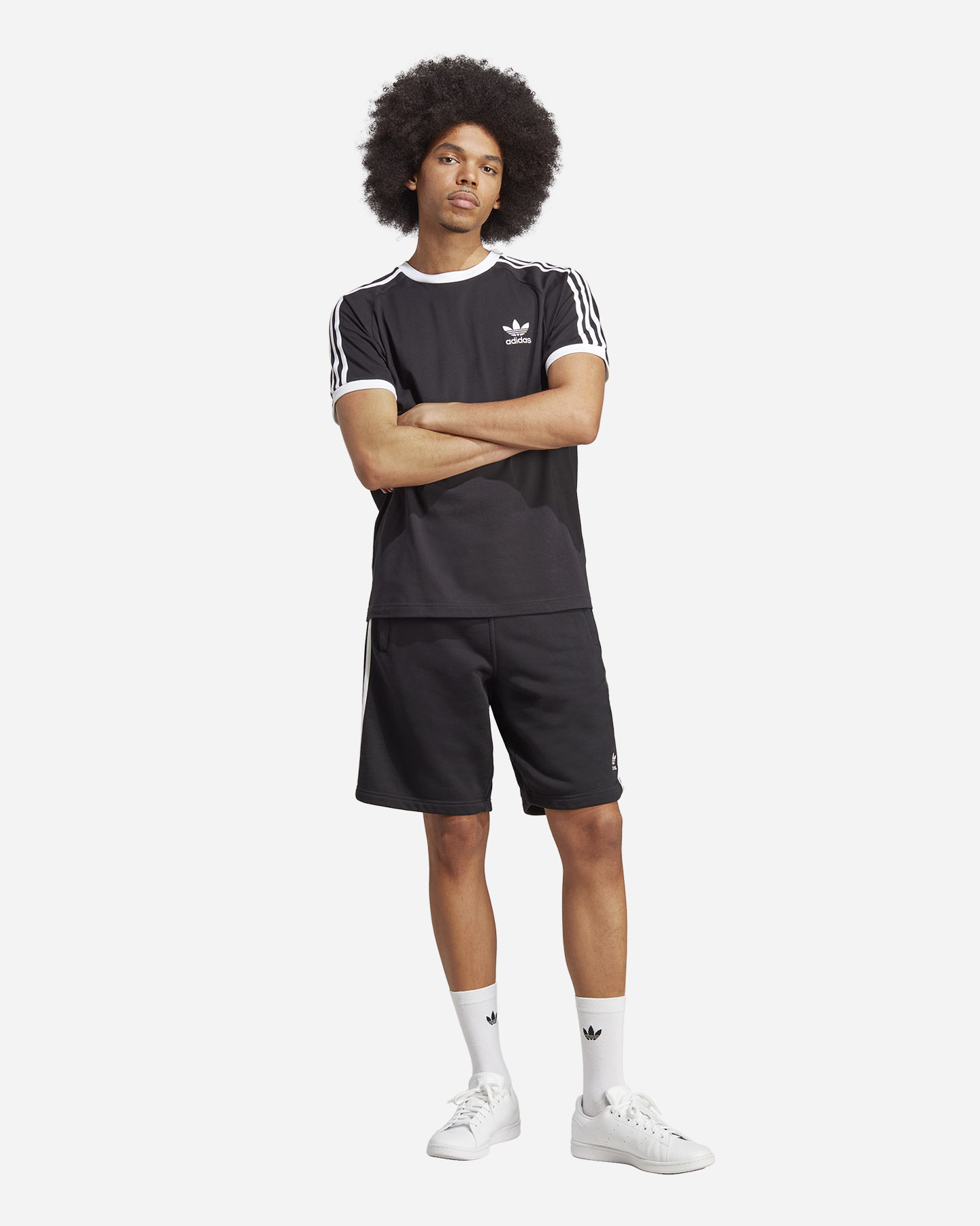 T-shirt ADIDAS 3STRIPES M - Nero - 5 | Cisalfa Sport