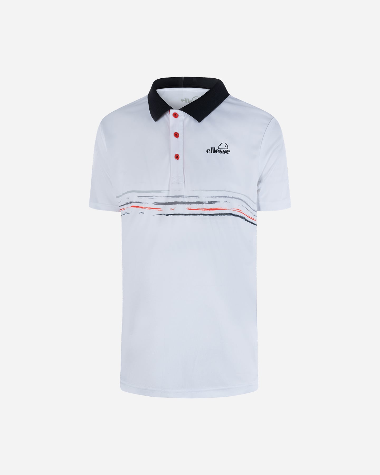 Polo tennis ELLESSE FIVE STRIPES M - Bianco - 5 | Cisalfa Sport