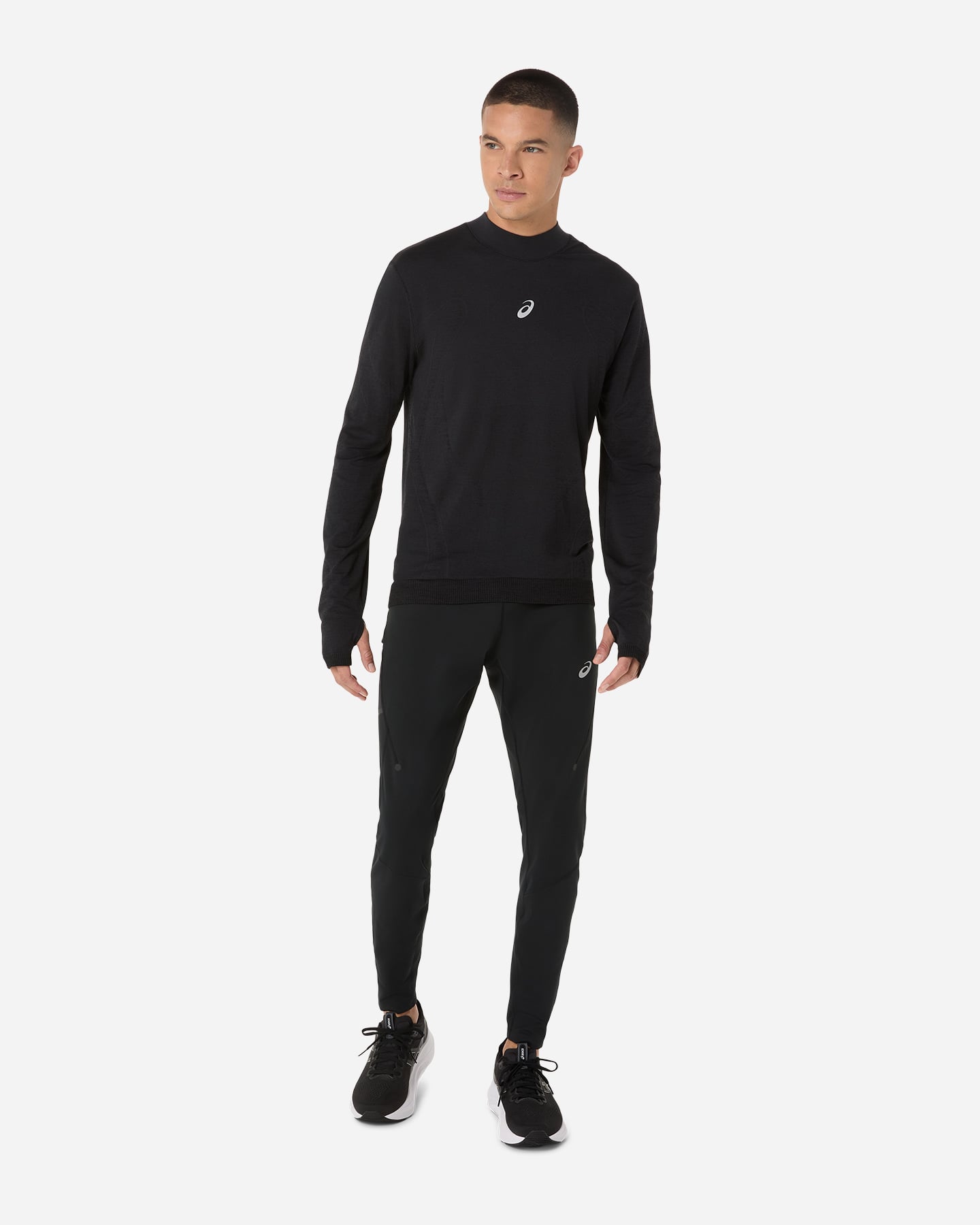 Maglia running ASICS ROAD M - Nero - 3 | Cisalfa Sport