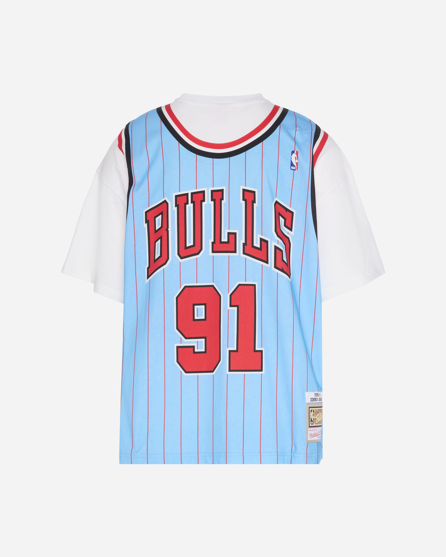 Maglia basket MITCHELL&NESS CHICAGO BULLS RODMAN BEST IN CLASS M - Azzurro - 1 | Cisalfa Sport
