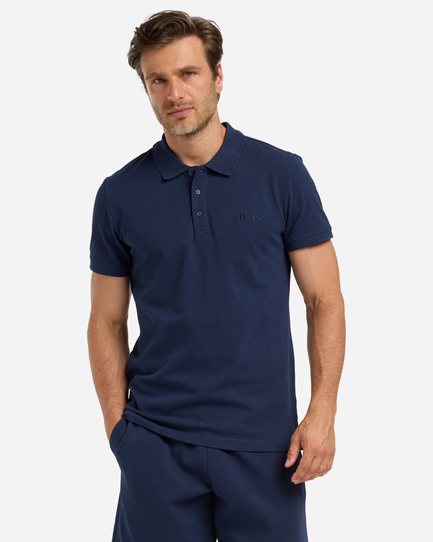 Polo ELLESSE SMALL LOGO M - Blu - 1 | Cisalfa Sport