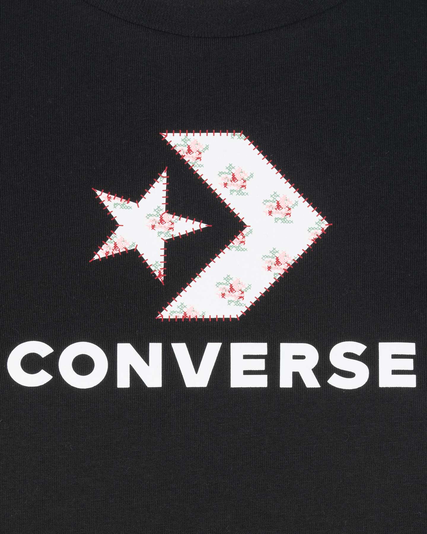 T-shirt CONVERSE STAR CHEVRON W - Nero - 2 | Cisalfa Sport