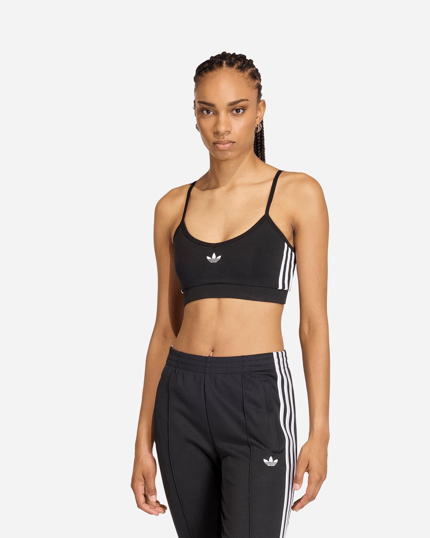 Canotta ADIDAS 3STRIPES W - Nero - 1 | Cisalfa Sport