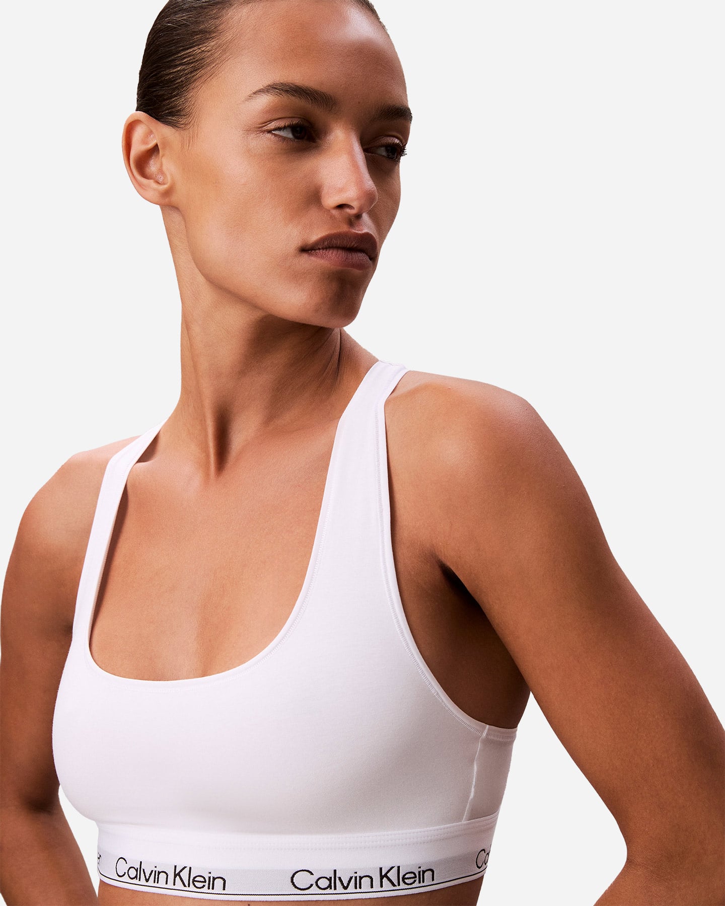 Reggiseno CALVIN KLEIN UNDERWEAR BRALETTE UNLINED W - Bianco - 5 | Cisalfa Sport