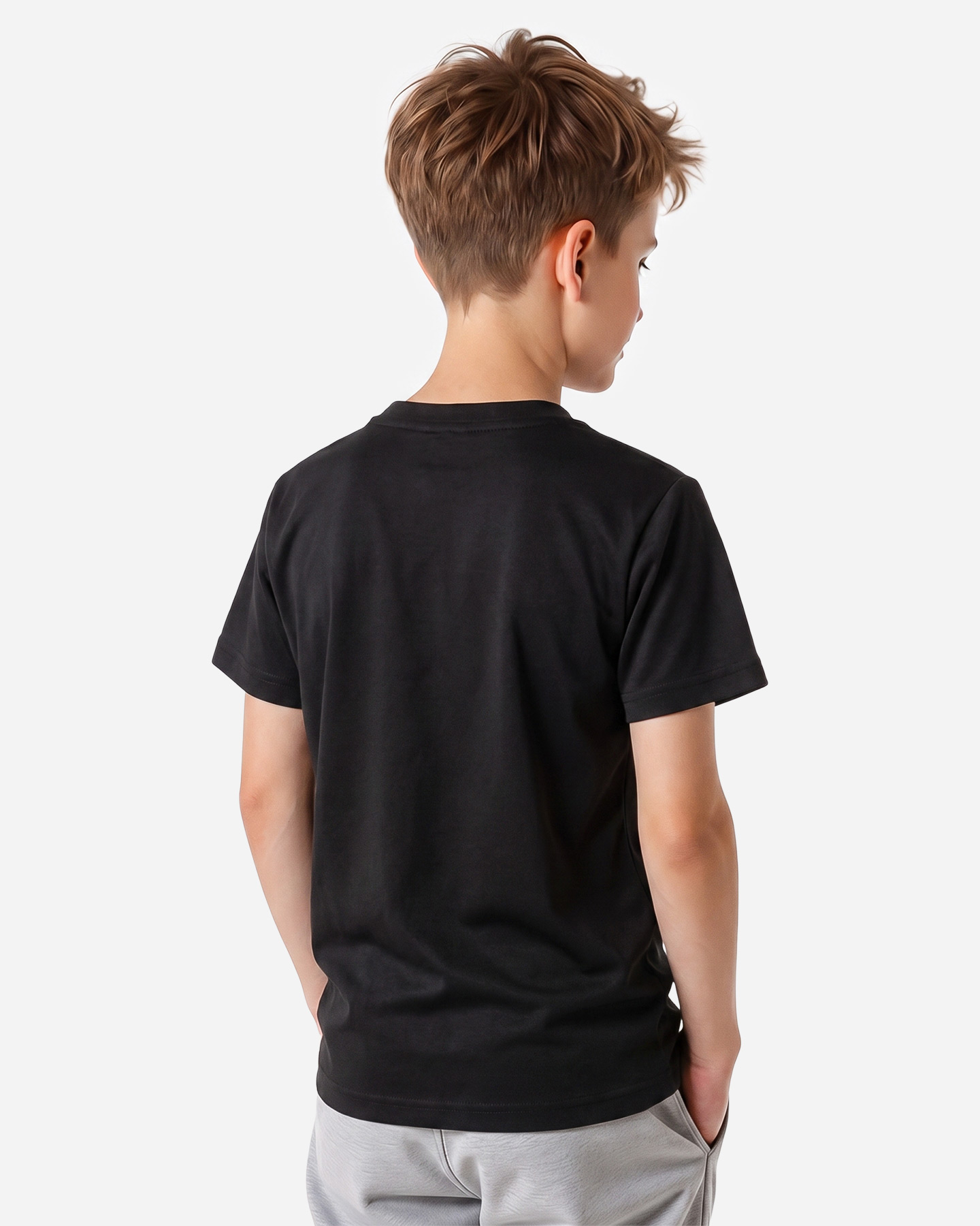 T-shirt ARENA ATHLETIC ESSENTIAL JR - Nero - 3 | Cisalfa Sport