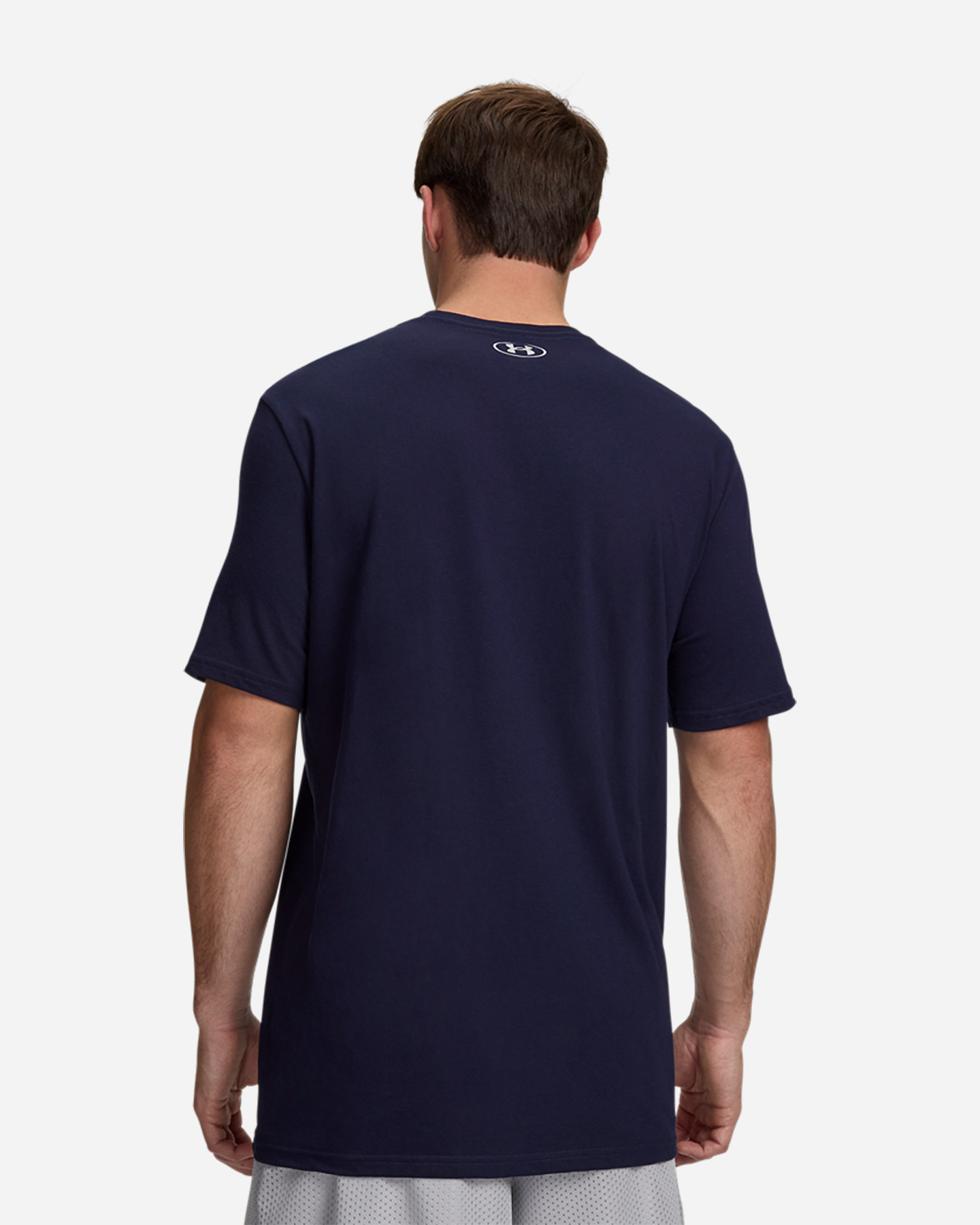 T-shirt UNDER ARMOUR FOUNDATION UPDATE BIG LOGO M - Blu Navy - 3 | Cisalfa Sport