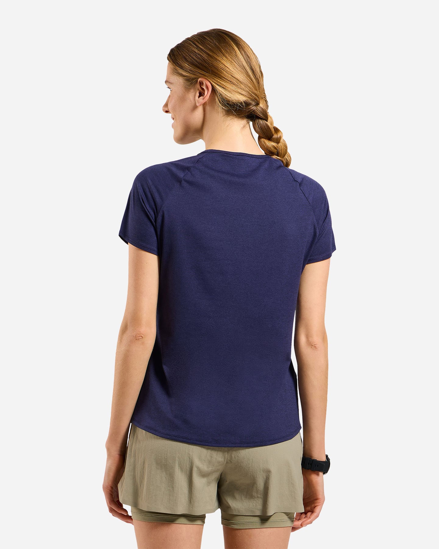 T-shirt ODLO ESSENTIAL 365 W - Blu Navy - 3 | Cisalfa Sport