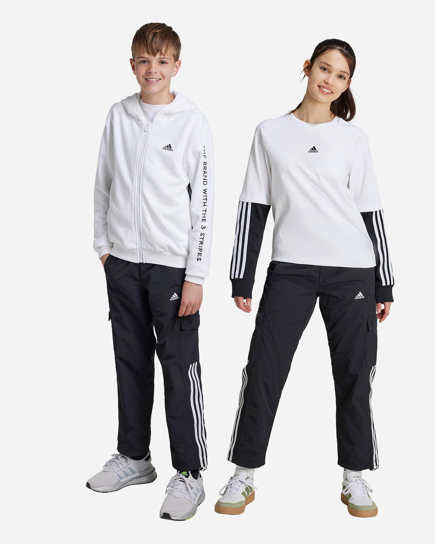 Pantalone ADIDAS STREET JAM JR - Nero - 1 | Cisalfa Sport