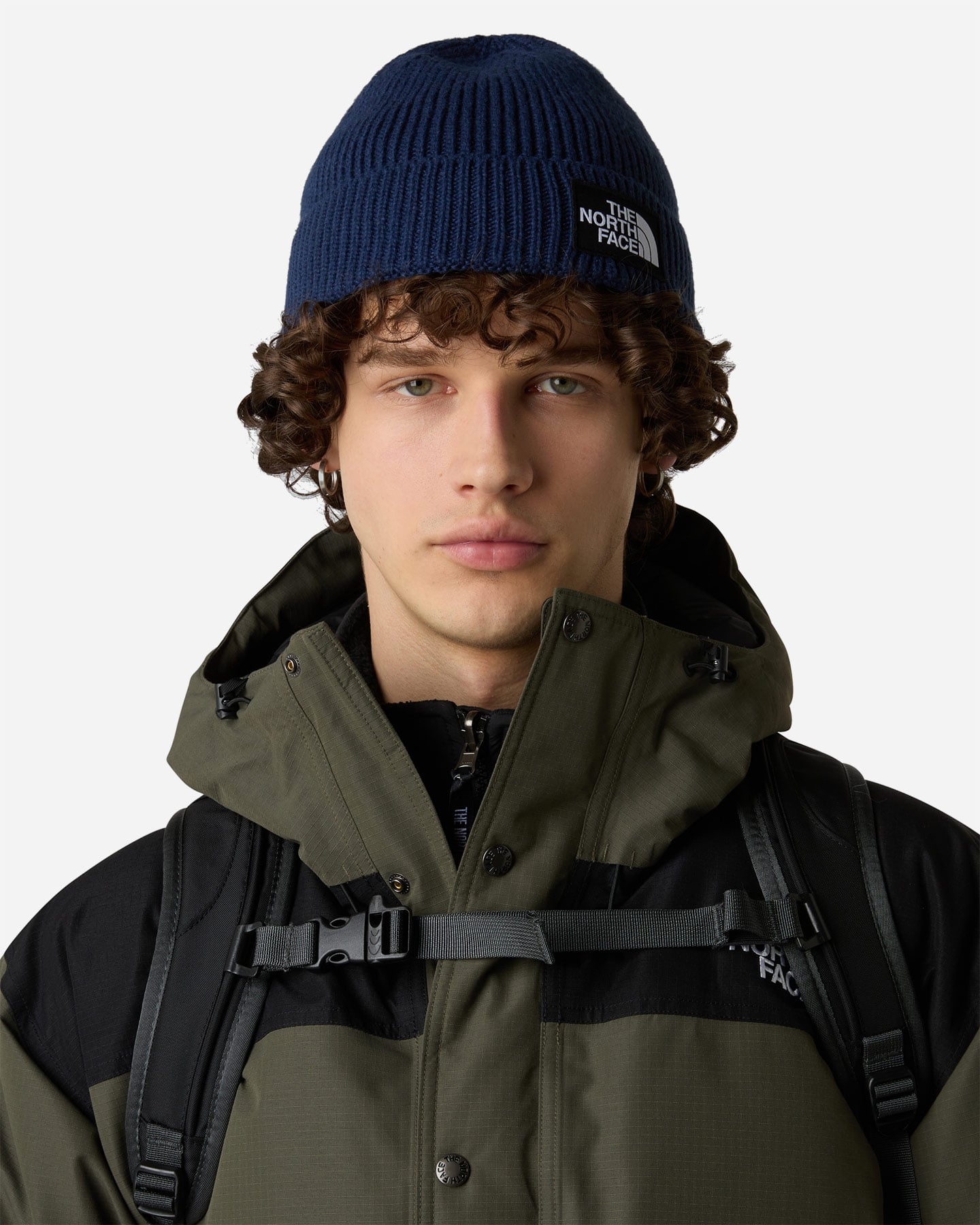Berretto THE NORTH FACE LOGO BOX M - Blu - 1 | Cisalfa Sport