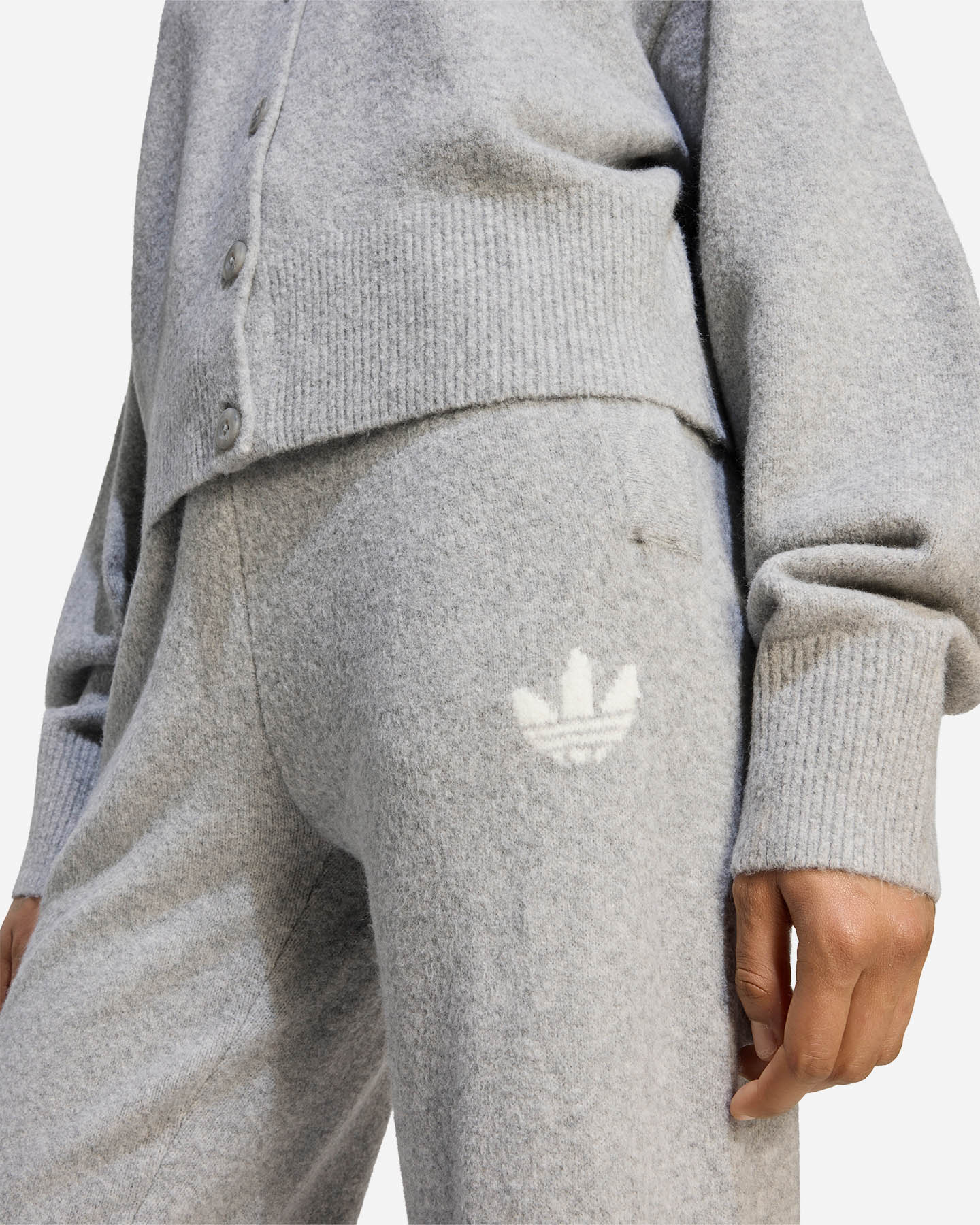Pantalone ADIDAS ESSENTIALS W - Grigio - 4 | Cisalfa Sport