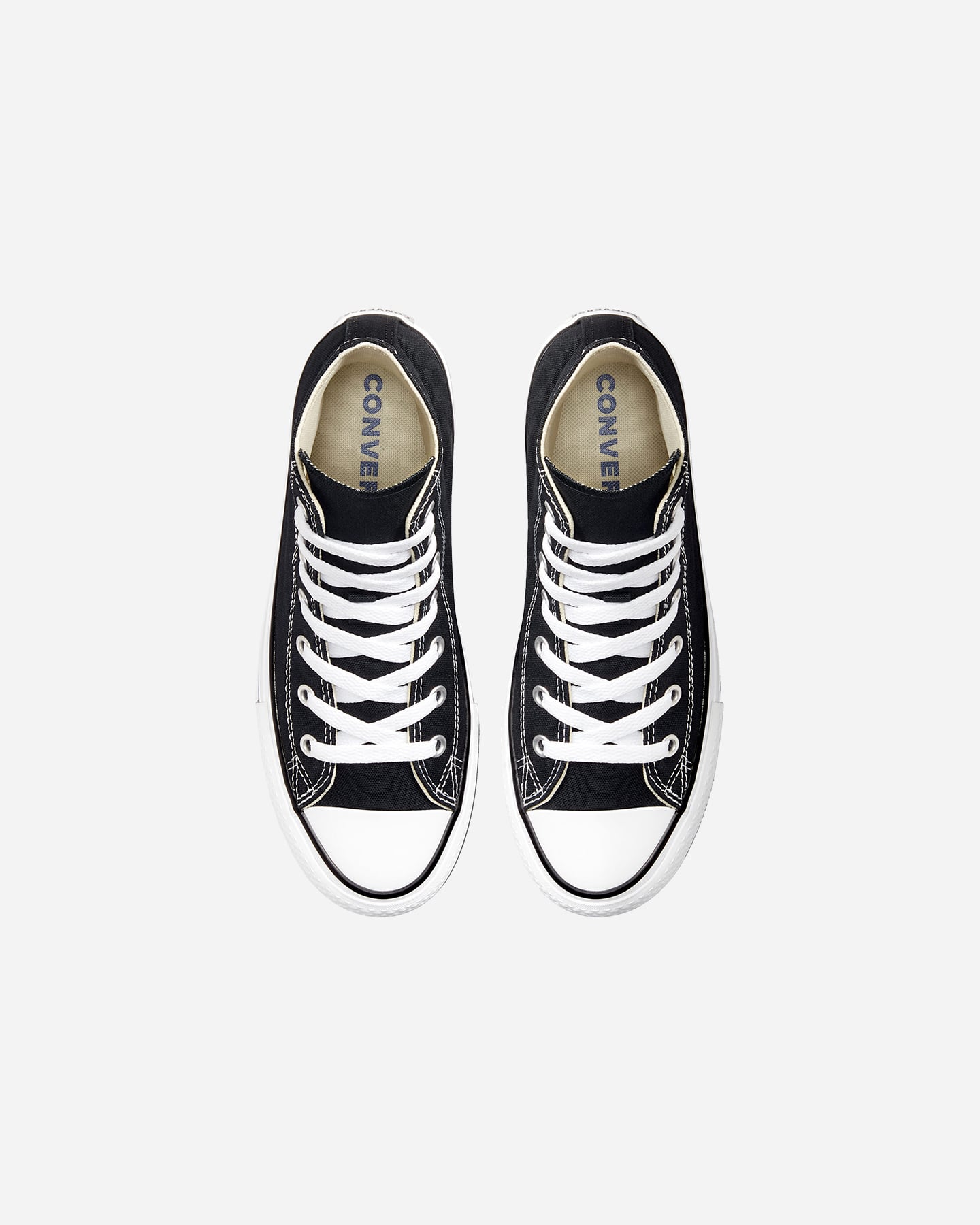 Scarpe sneakers CONVERSE CHUCK TAYLOR ALL STAR EVA LIFT PLAT GS JR - Nero - 3 | Cisalfa Sport
