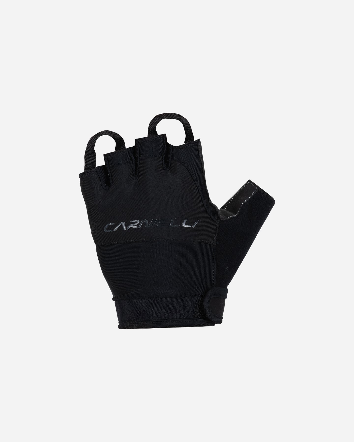 Guanti ciclismo CARNIELLI BIG LOGO  - Nero - 1 | Cisalfa Sport