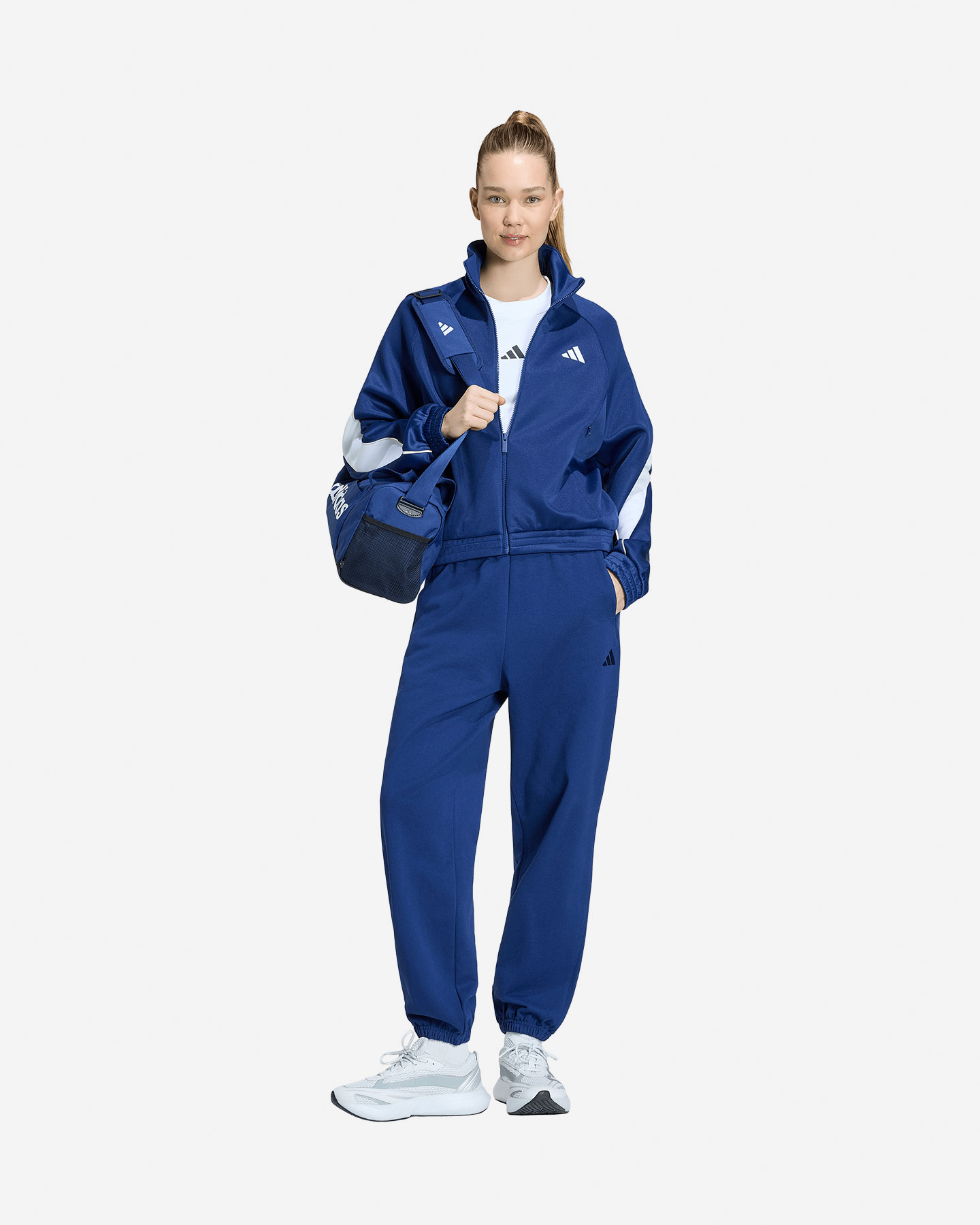 Felpa ADIDAS STADIUM W - Blu - 2 | Cisalfa Sport