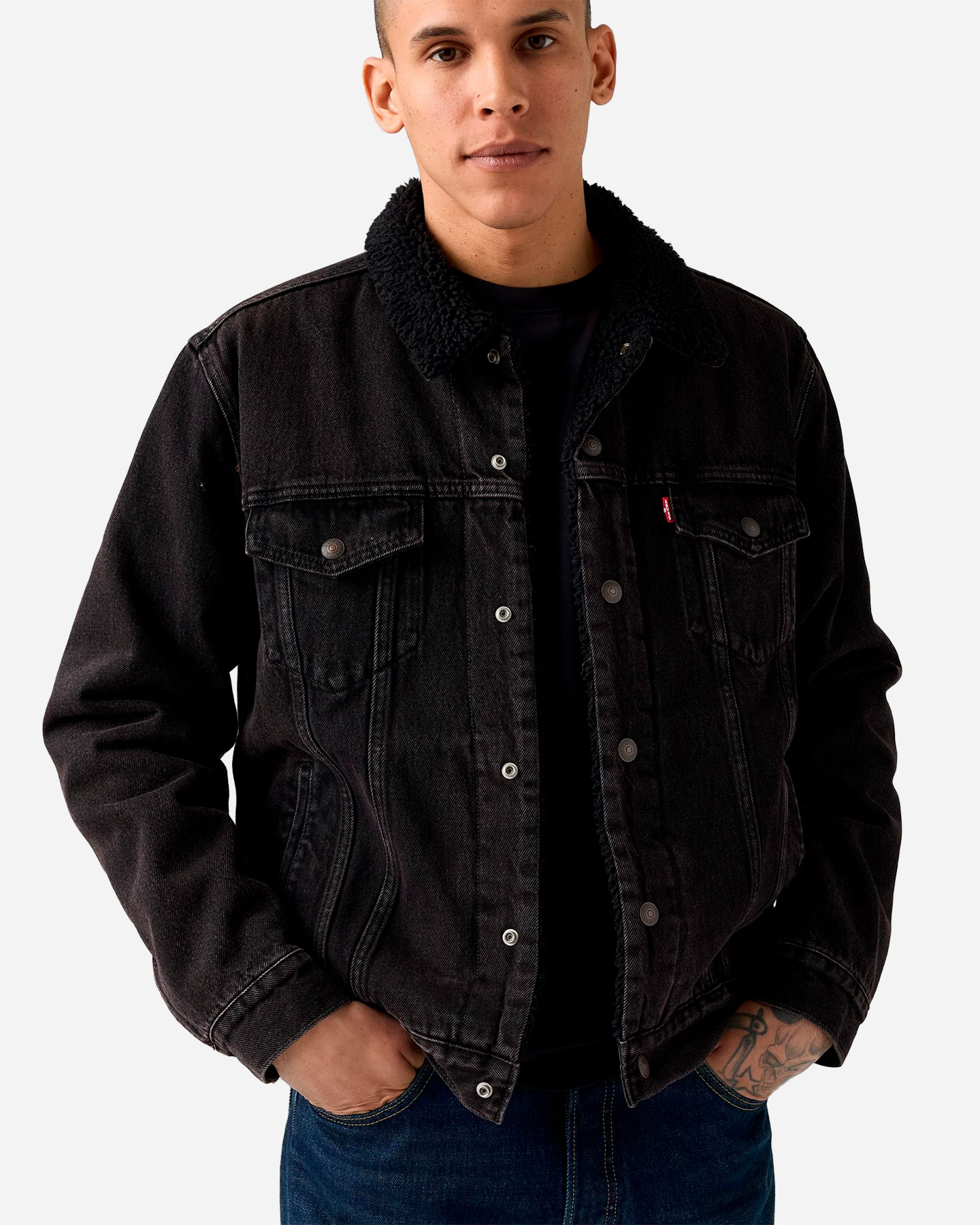 Giubbotto LEVI'S DENIM SHERPA M - Denim - 3 | Cisalfa Sport