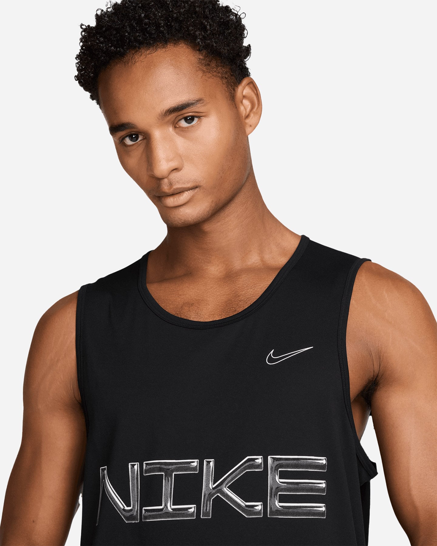 Canotta training NIKE DRI FIT HYVERSE M - Nero - 2 | Cisalfa Sport