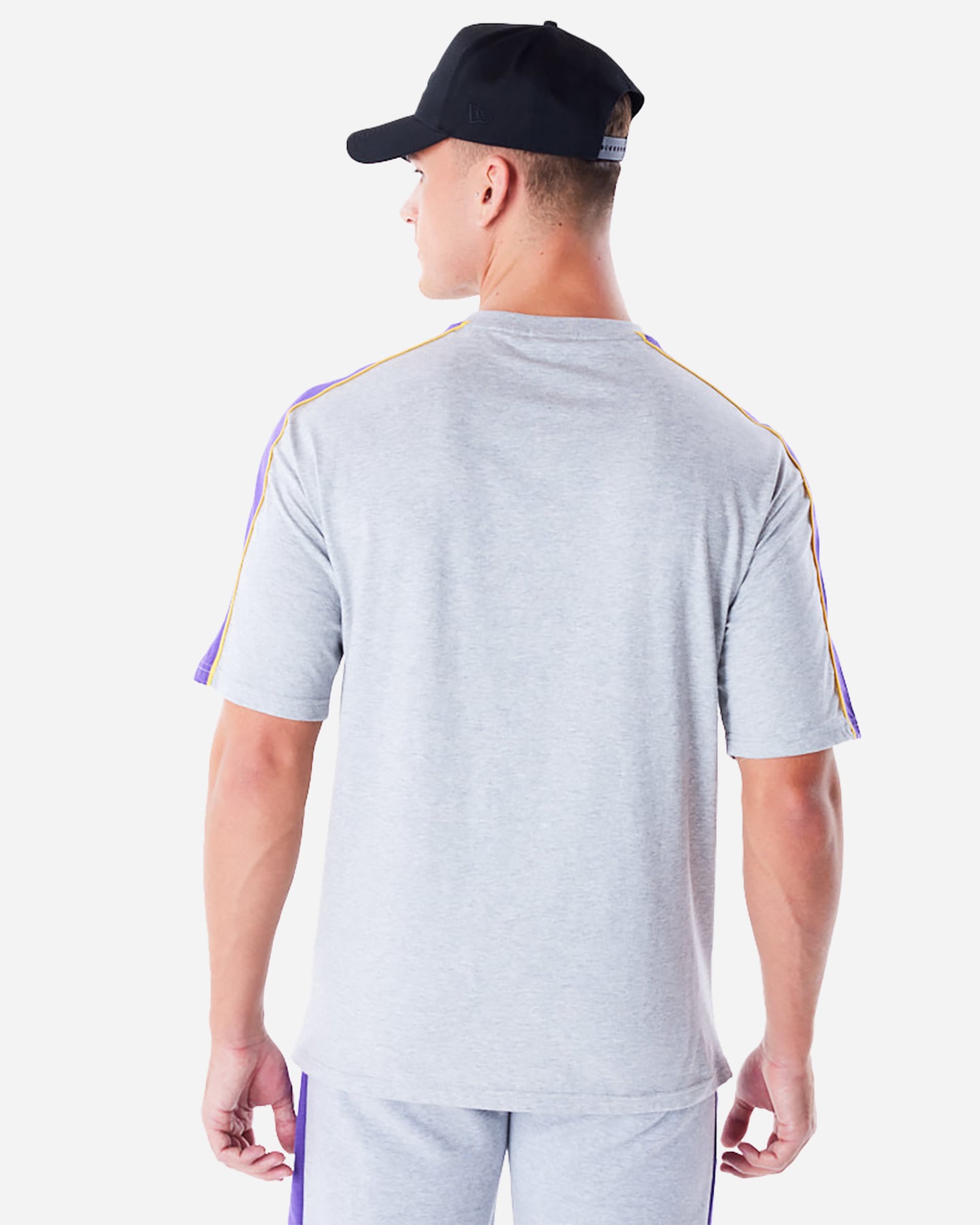T shirt nba NEW ERA PANEL OS LAKERS M - Grigio - 1 | Cisalfa Sport