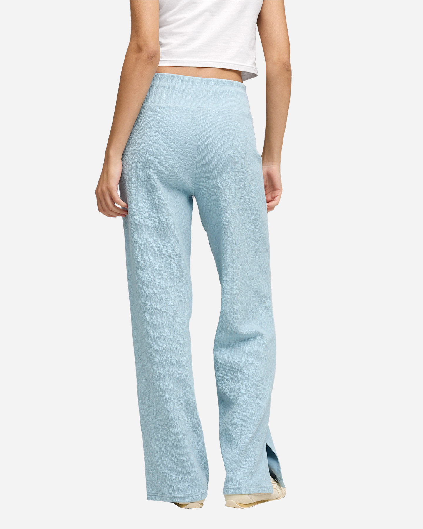 Pantalone PUMA BASIC W - Azzurro - 3 | Cisalfa Sport
