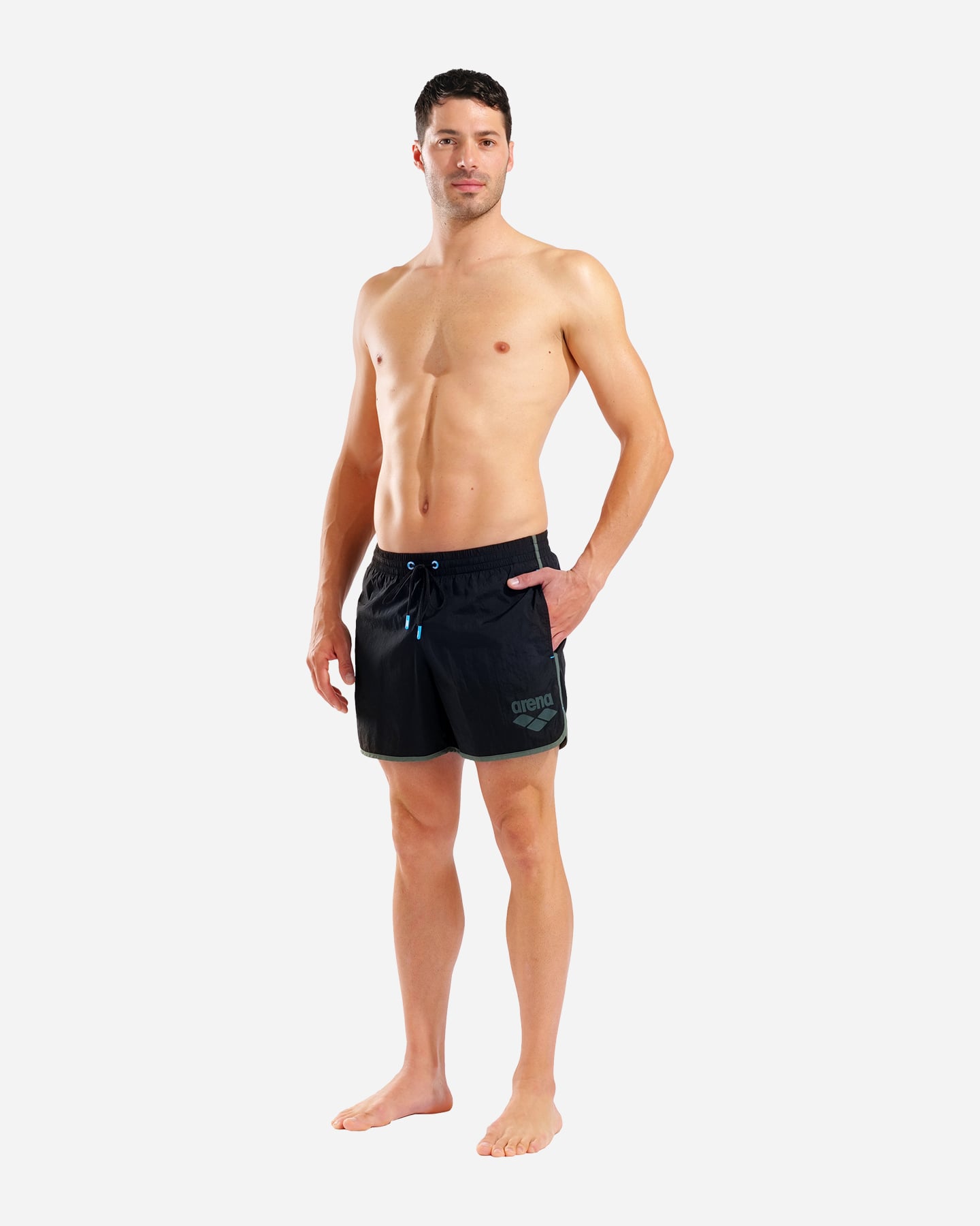 Boxer mare ARENA BIG LOGO M - Nero - 2 | Cisalfa Sport