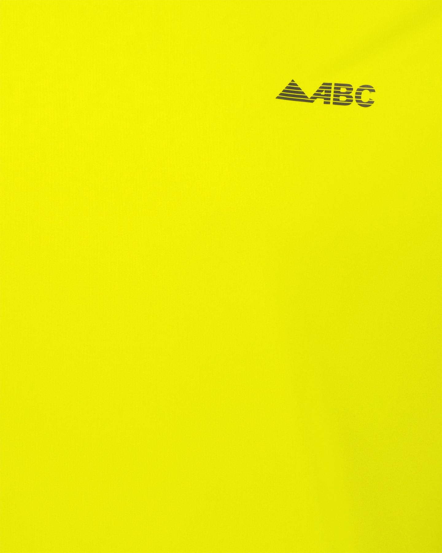 T-shirt tennis ABC TECH SMALL LOGO M - Giallo - 2 | Cisalfa Sport