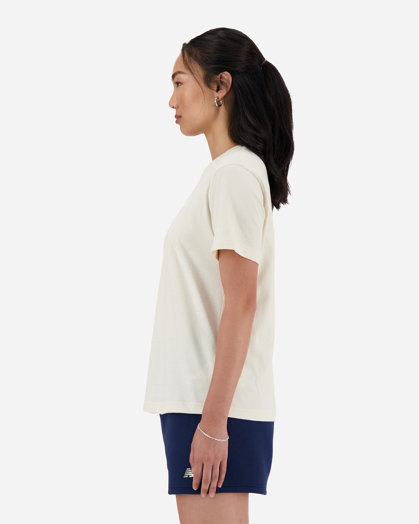 T-shirt NEW BALANCE JERSEY ESSENTIALS W - Beige - 1 | Cisalfa Sport