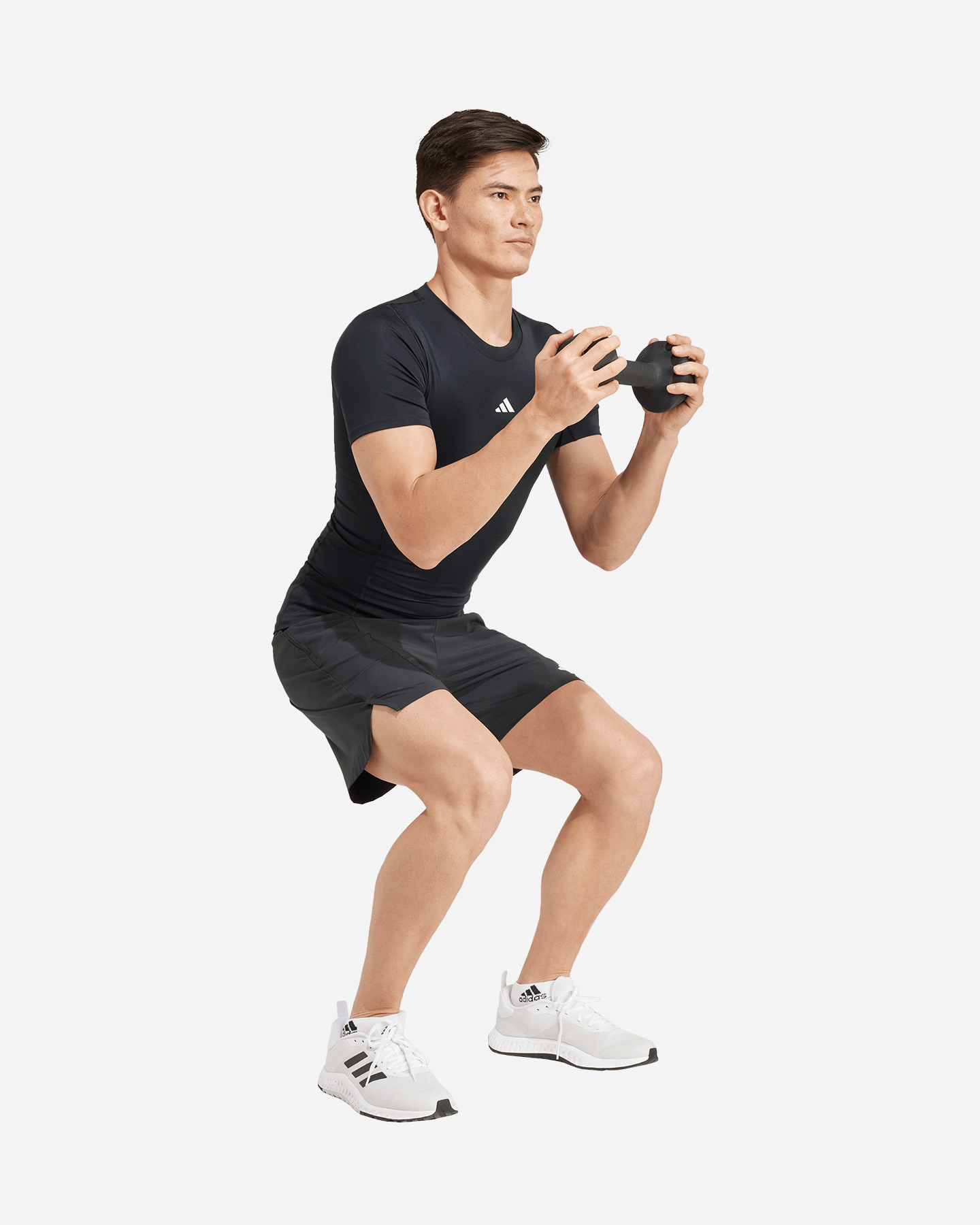 T-shirt training ADIDAS TECHFIT COMPRESSION M - Nero - 3 | Cisalfa Sport
