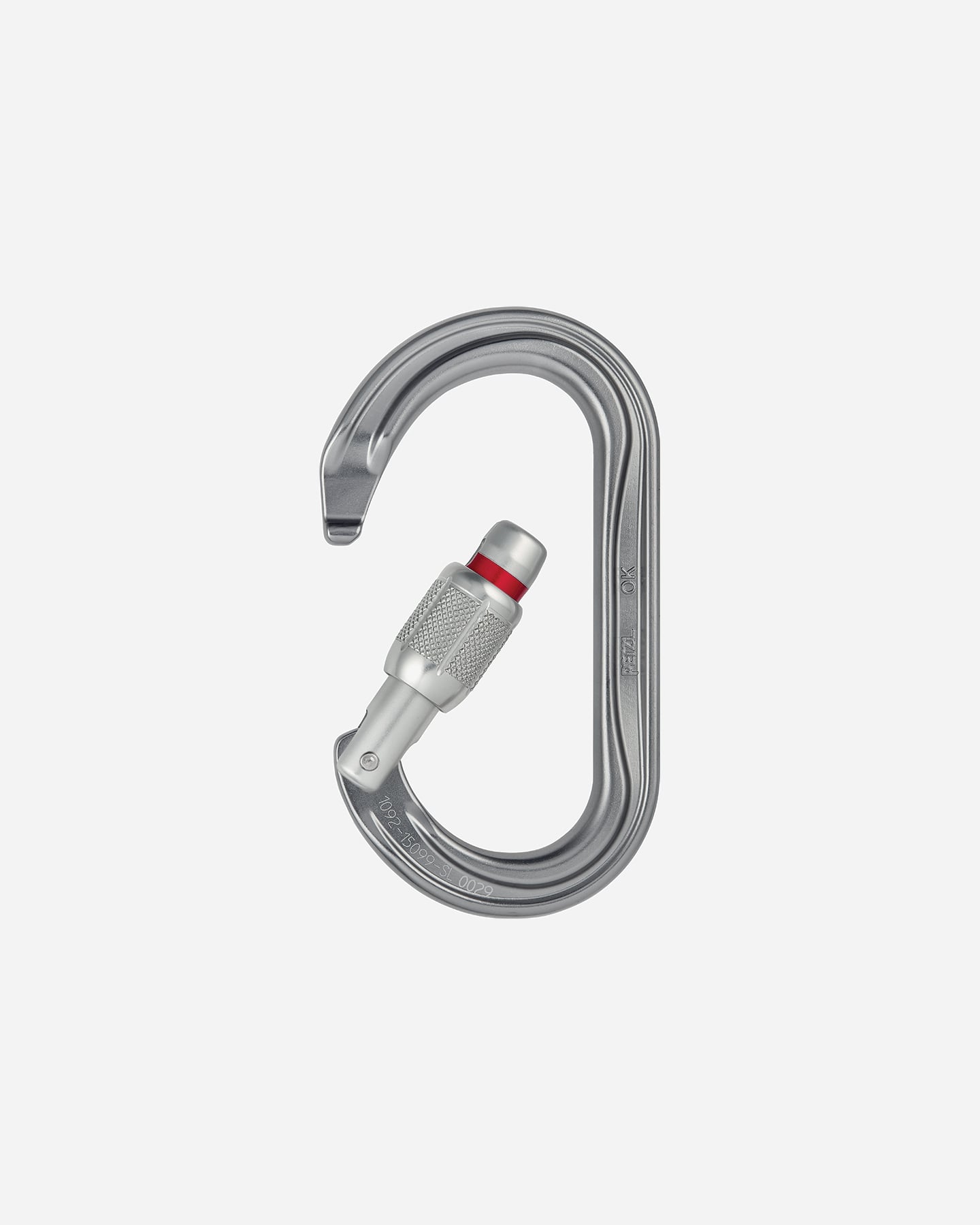 Moschettone PETZL OK SL  - Grigio - 2 | Cisalfa Sport