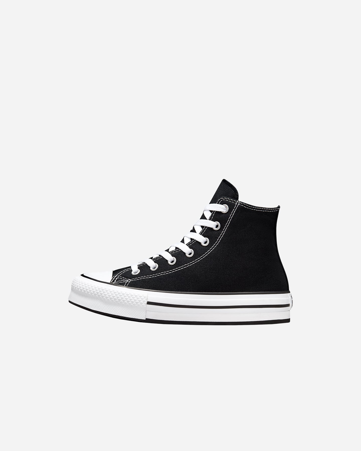 Scarpe sneakers CONVERSE CHUCK TAYLOR ALL STAR EVA LIFT PLAT GS JR - Nero - 5 | Cisalfa Sport