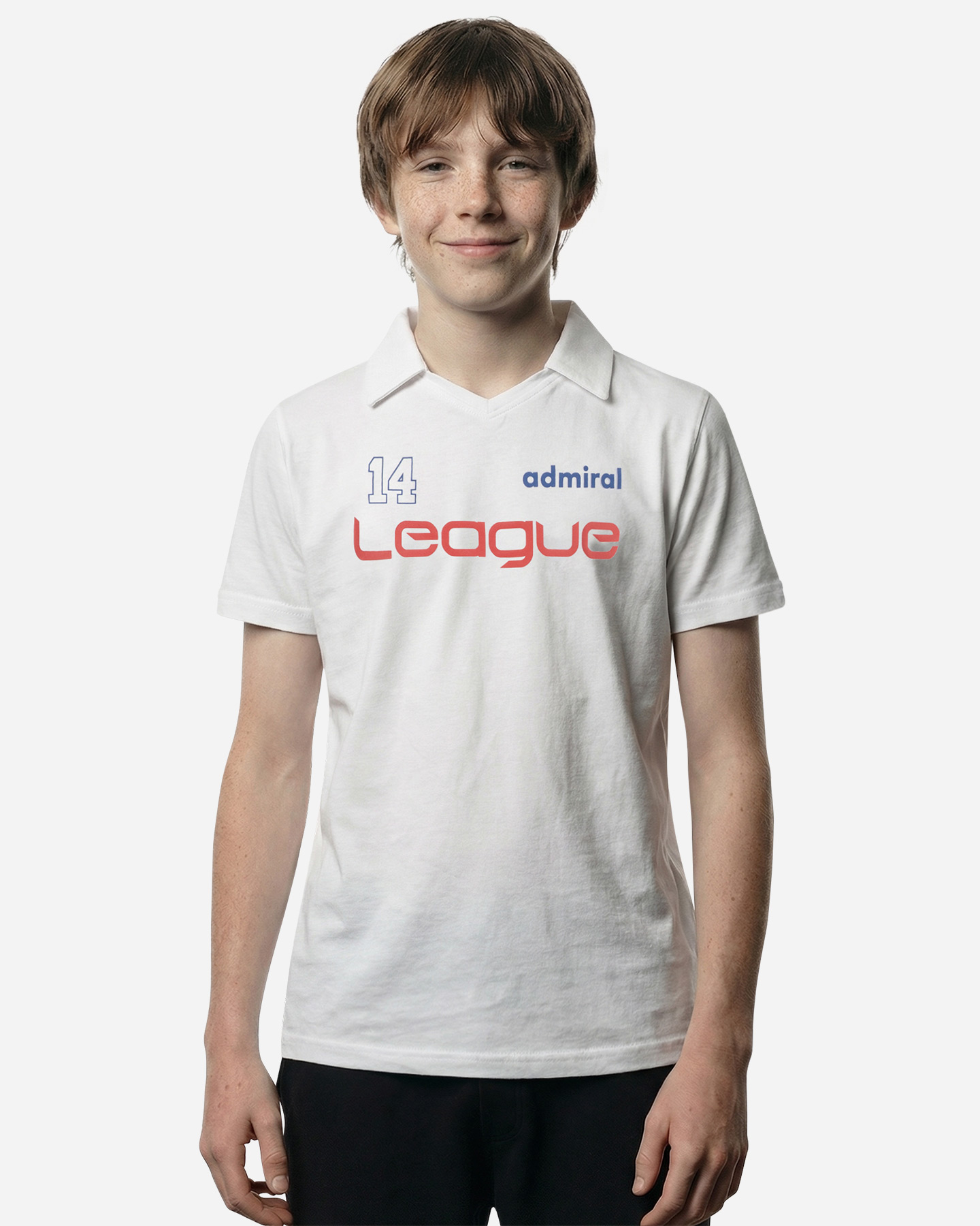 T-shirt ADMIRAL SOCCER CLUB JR - Bianco - 2 | Cisalfa Sport