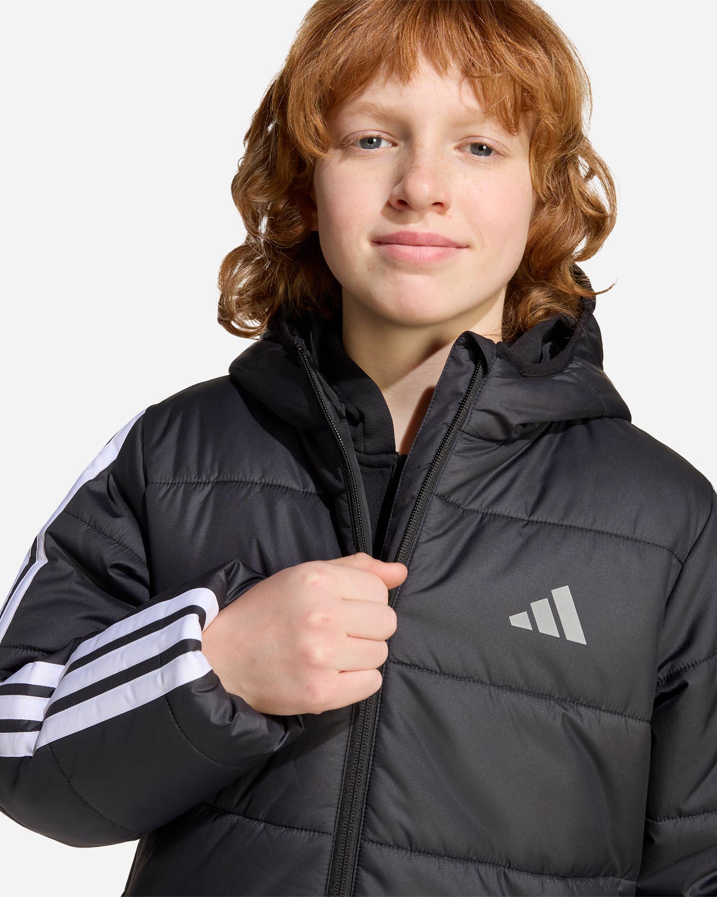 Giubbotto ADIDAS ESSENTIAL 3STRIPES JR - Nero - 4 | Cisalfa Sport