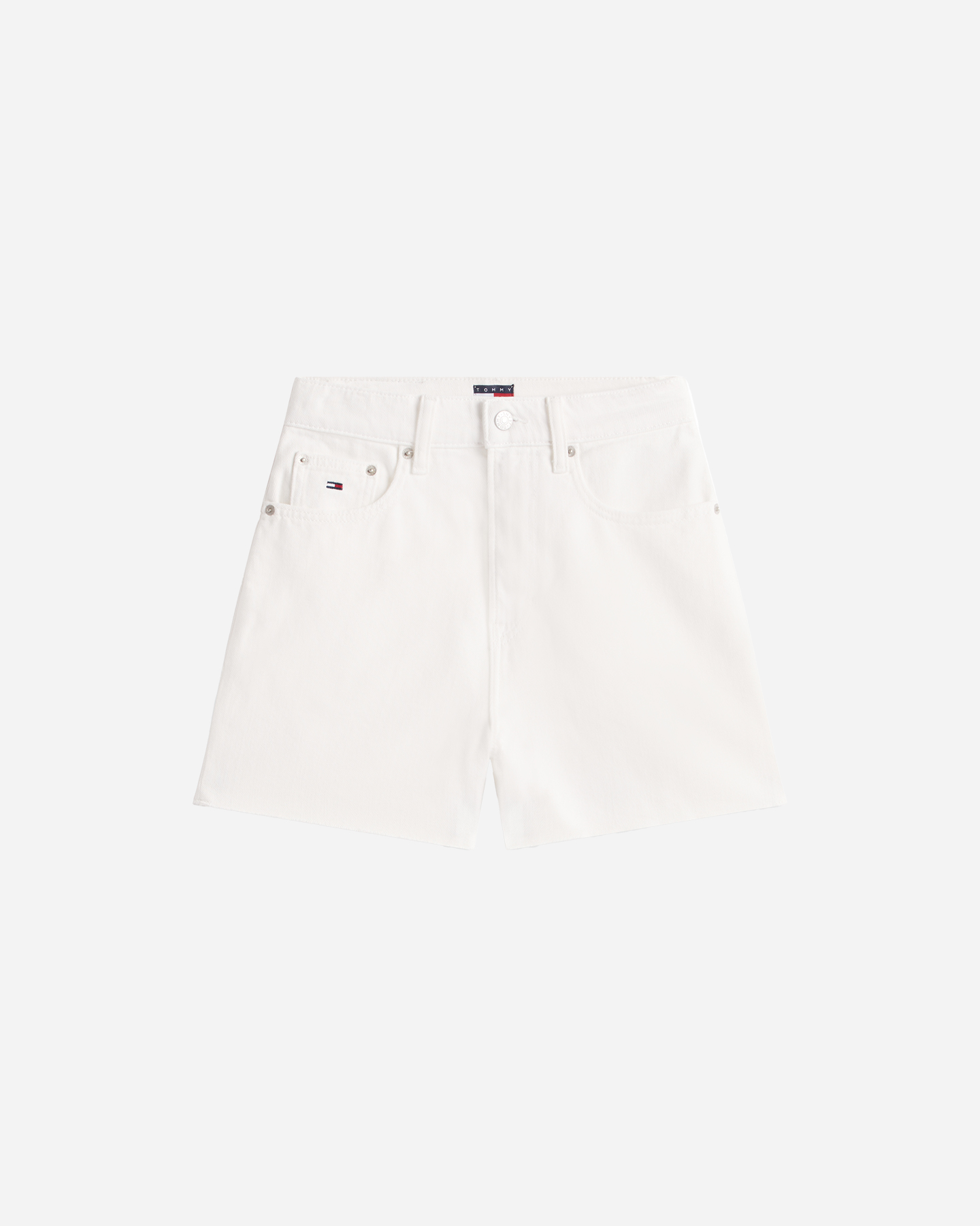 Short TOMMY HILFIGER MOM FIT DENIM W - Bianco - 1 | Cisalfa Sport