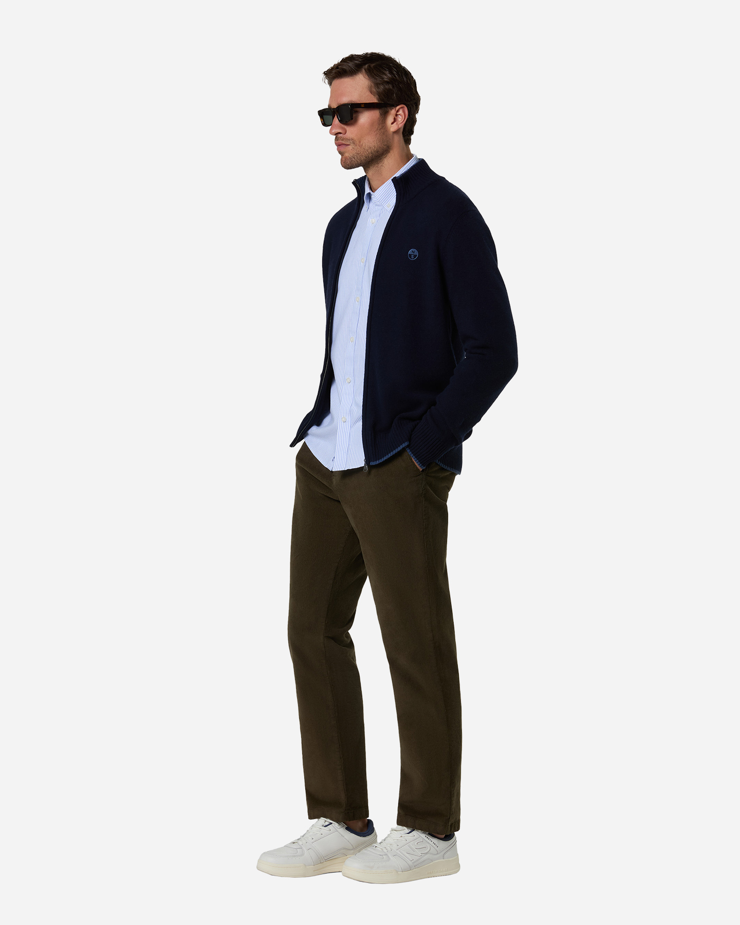 Cardigan NORTH SAILS CASHMERE M - Blu - 3 | Cisalfa Sport