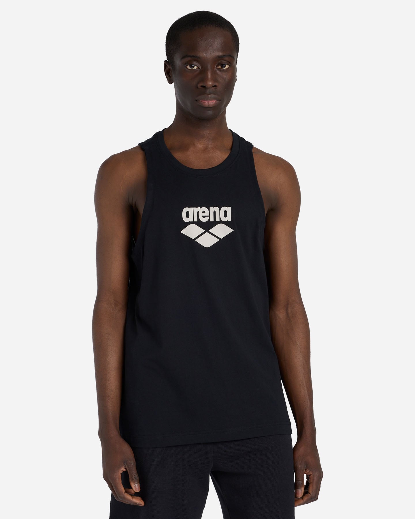 Canotta ARENA ATHLETIC ESSENTIAL M - Nero - 1 | Cisalfa Sport