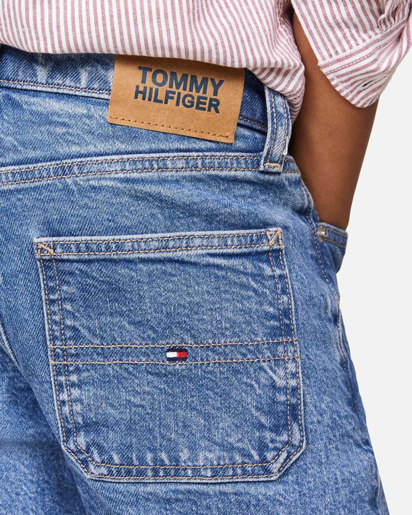 Jeans TOMMY HILFIGER SKATER MID JR - Denim - 4 | Cisalfa Sport