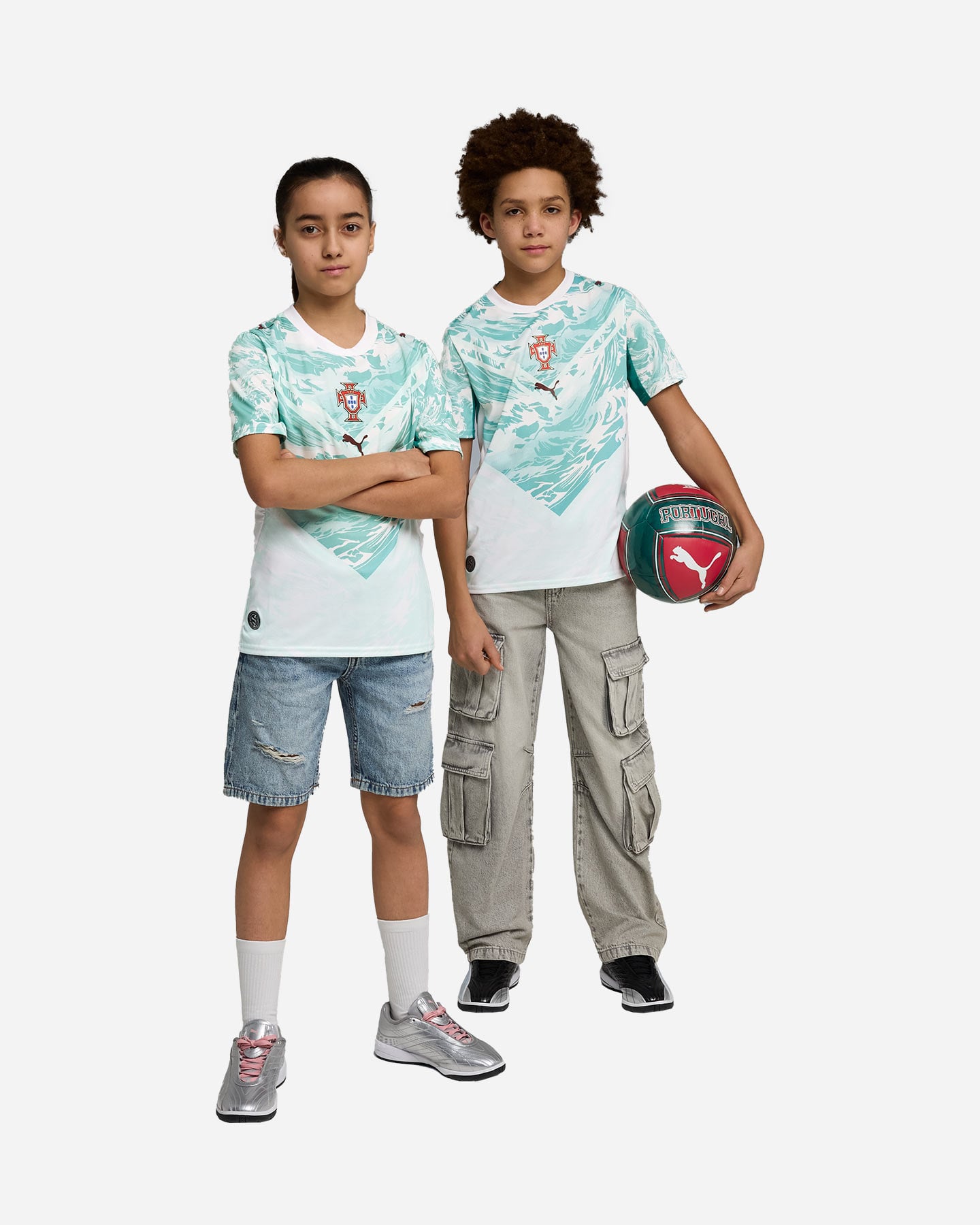 Maglia calcio ufficiale PUMA PORTOGALLO AWAY 26 JR - Color mix - 2 | Cisalfa Sport