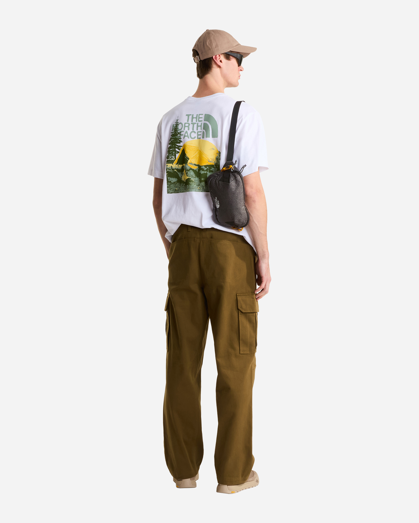 T-shirt THE NORTH FACE PITCH A TENT M - Bianco - 5 | Cisalfa Sport
