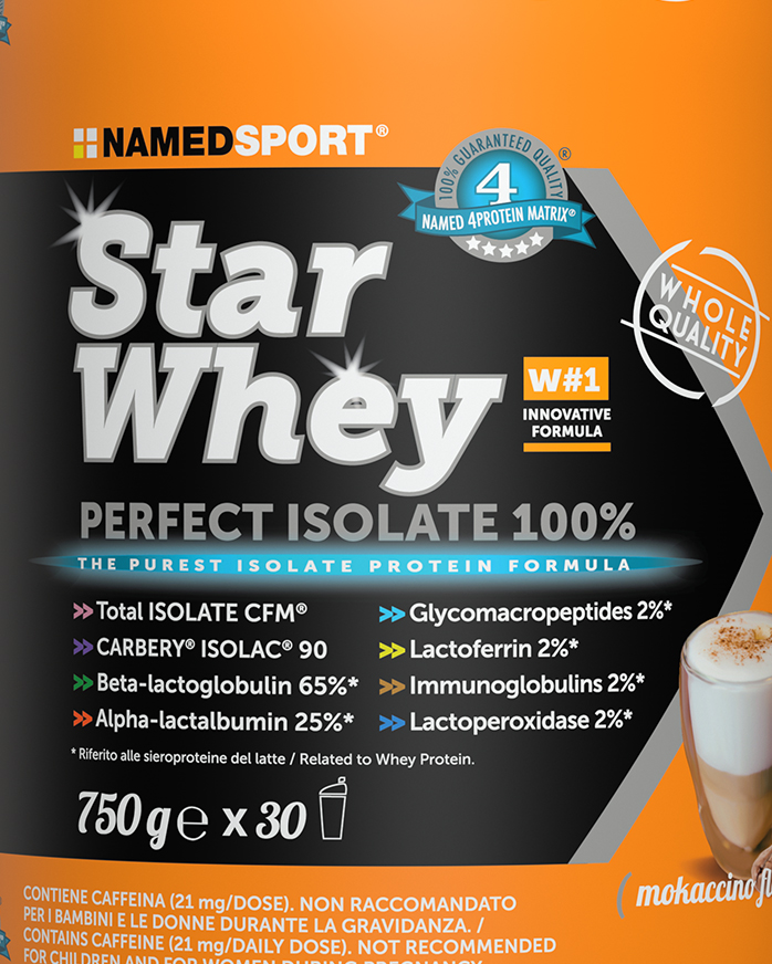 Proteine whey NAMED SPORT STAR WHEY ISOLATE 750G - Color mix - 1 | Cisalfa Sport