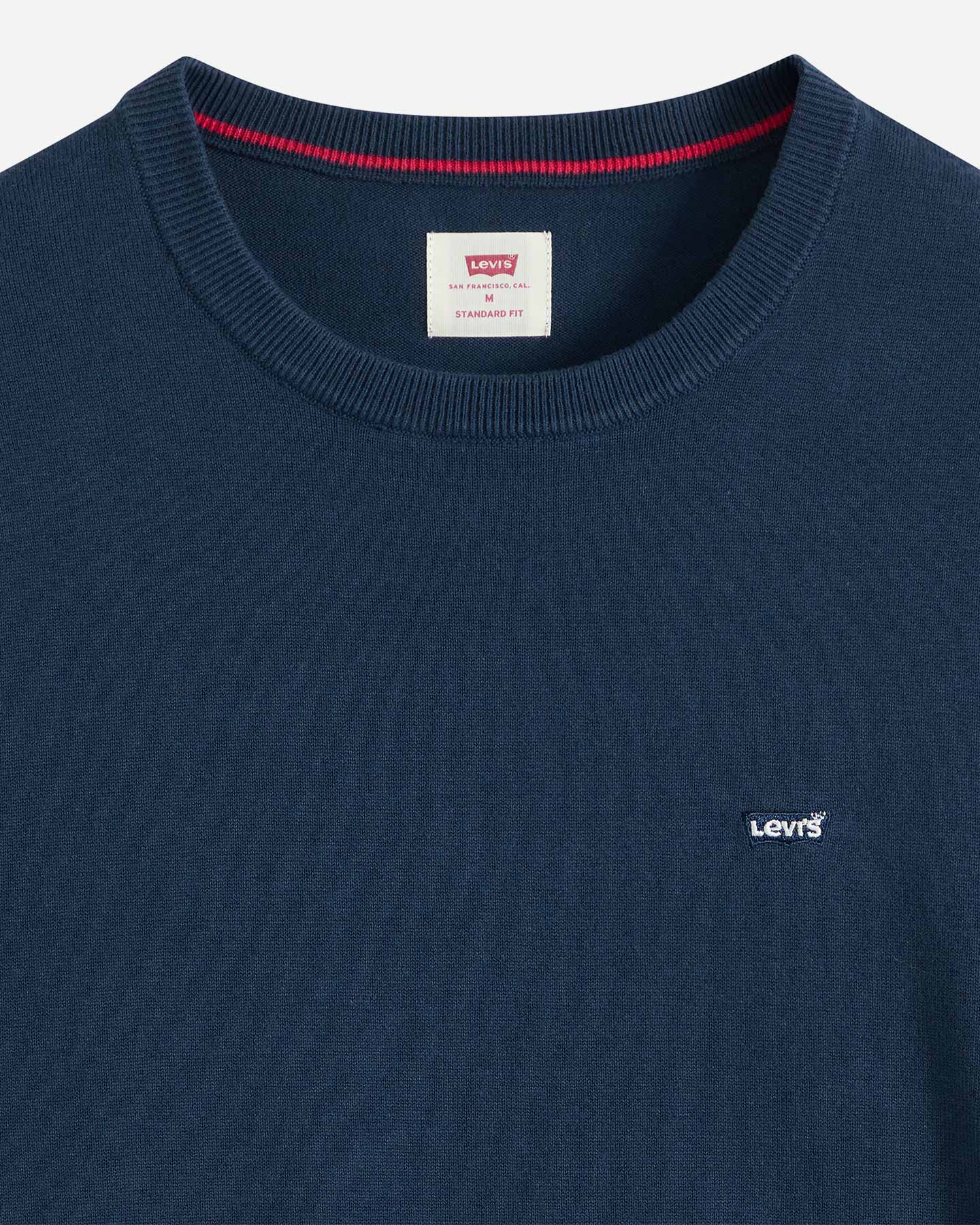 Maglione LEVI'S SMALL LOGO M - Blu - 1 | Cisalfa Sport
