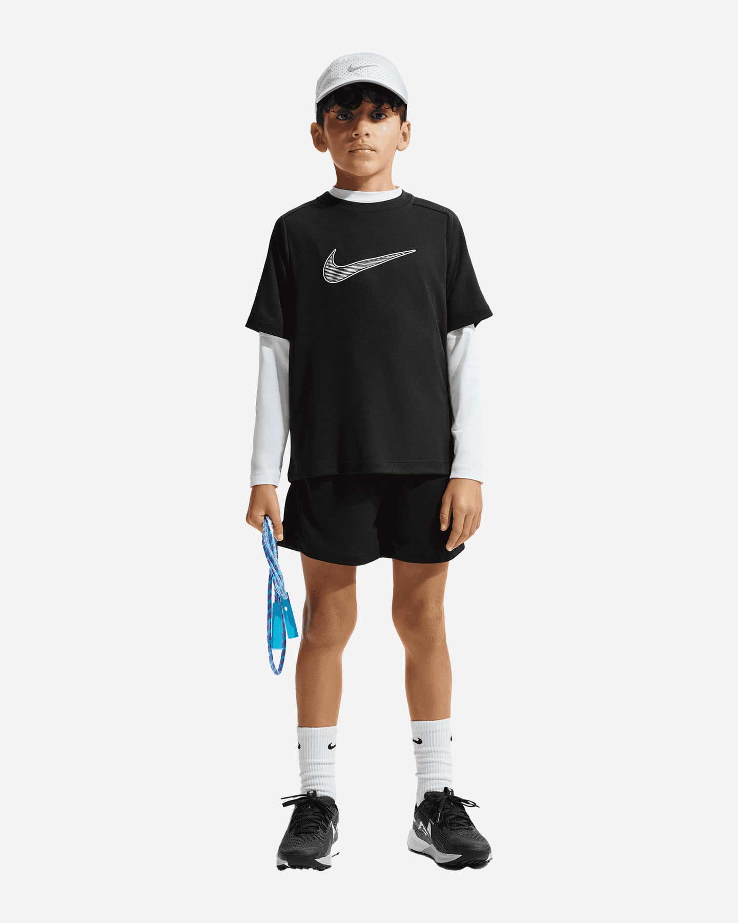 T-shirt NIKE DRI FIT JR - Nero - 1 | Cisalfa Sport