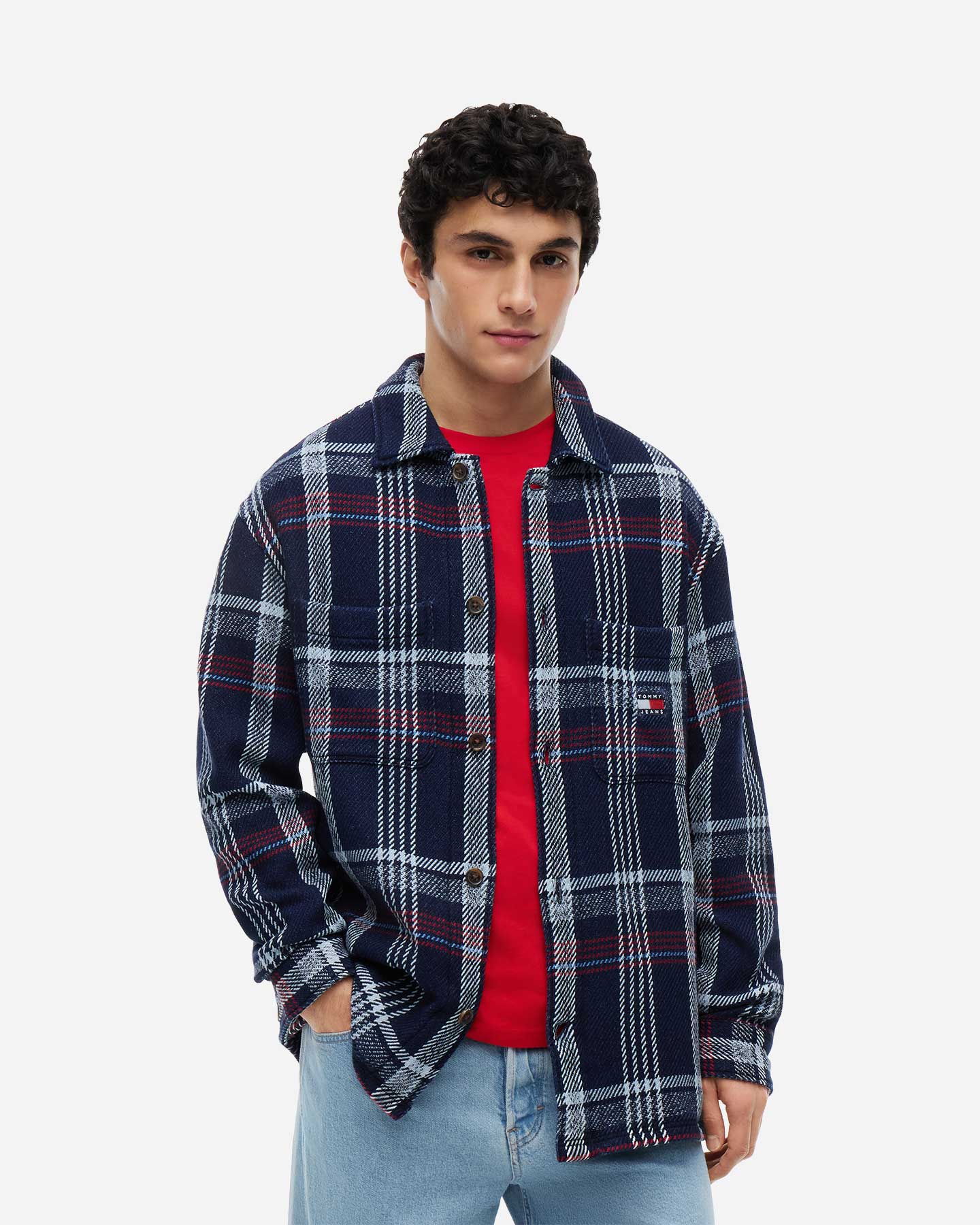 Camicia TOMMY HILFIGER CHECK M - Blu - 1 | Cisalfa Sport