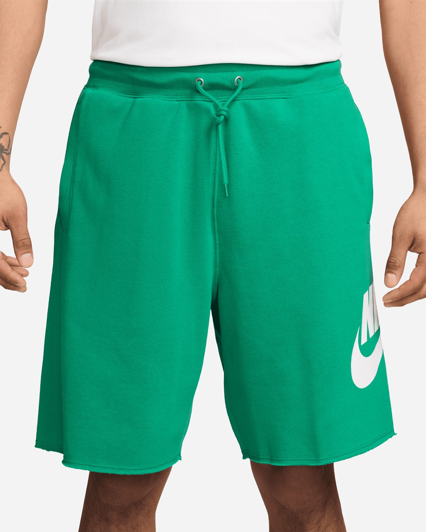 Pantaloncini NIKE ALUMNI BIG LOGO M - Verde - 1 | Cisalfa Sport