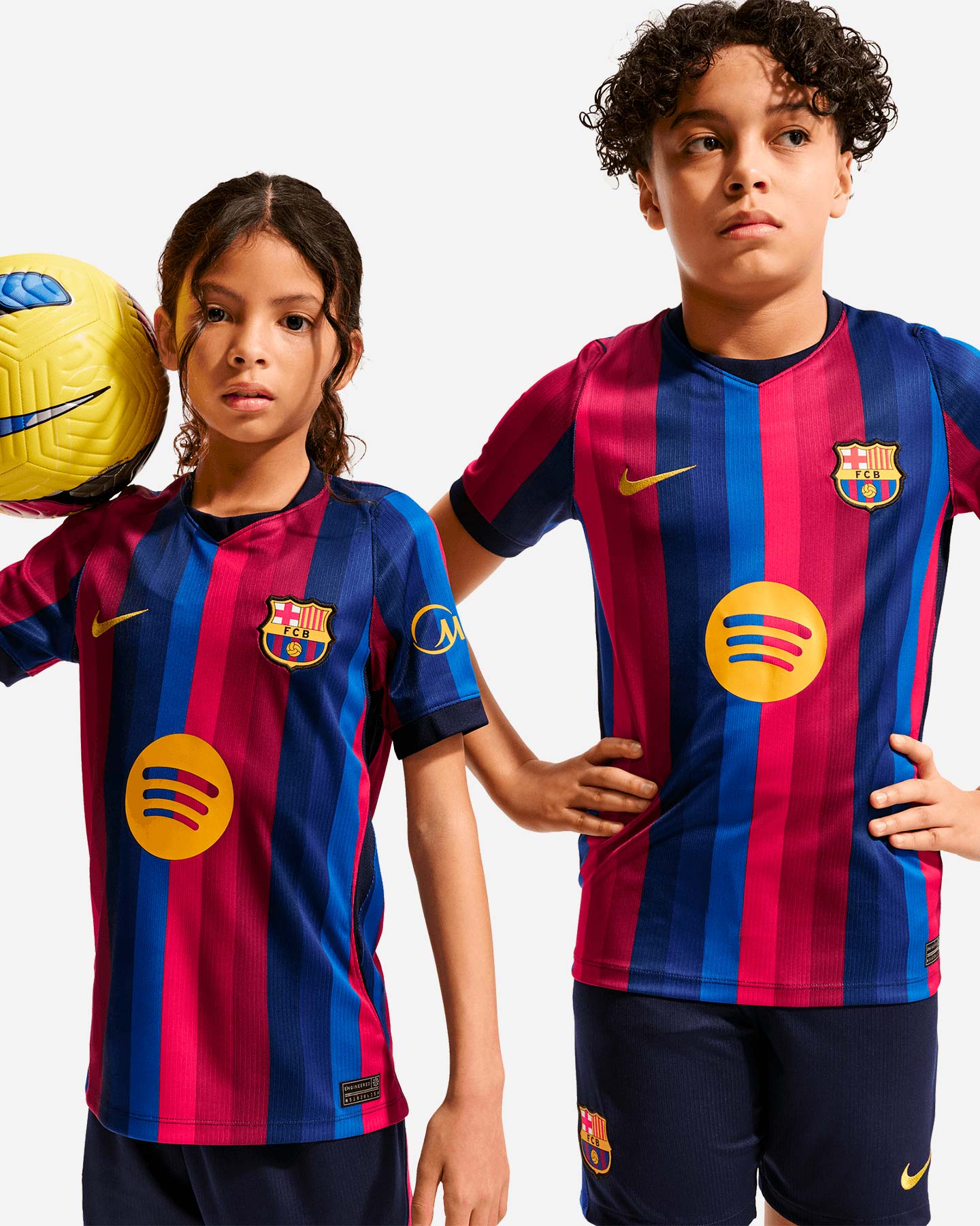 Maglia calcio ufficiale NIKE BARCELLONA HOME 26-27 JR - Color mix - 2 | Cisalfa Sport