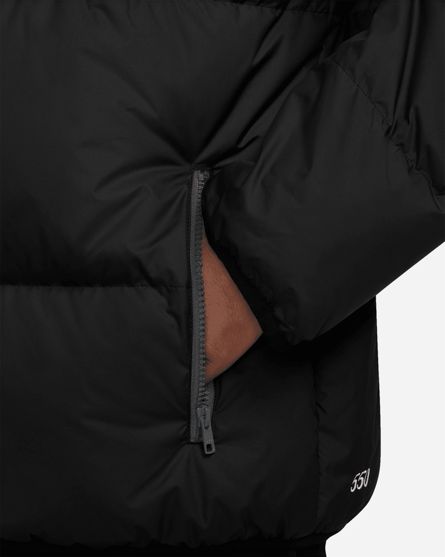 Felpa NIKE PUFFER 650 DOWN M - Nero - 5 | Cisalfa Sport