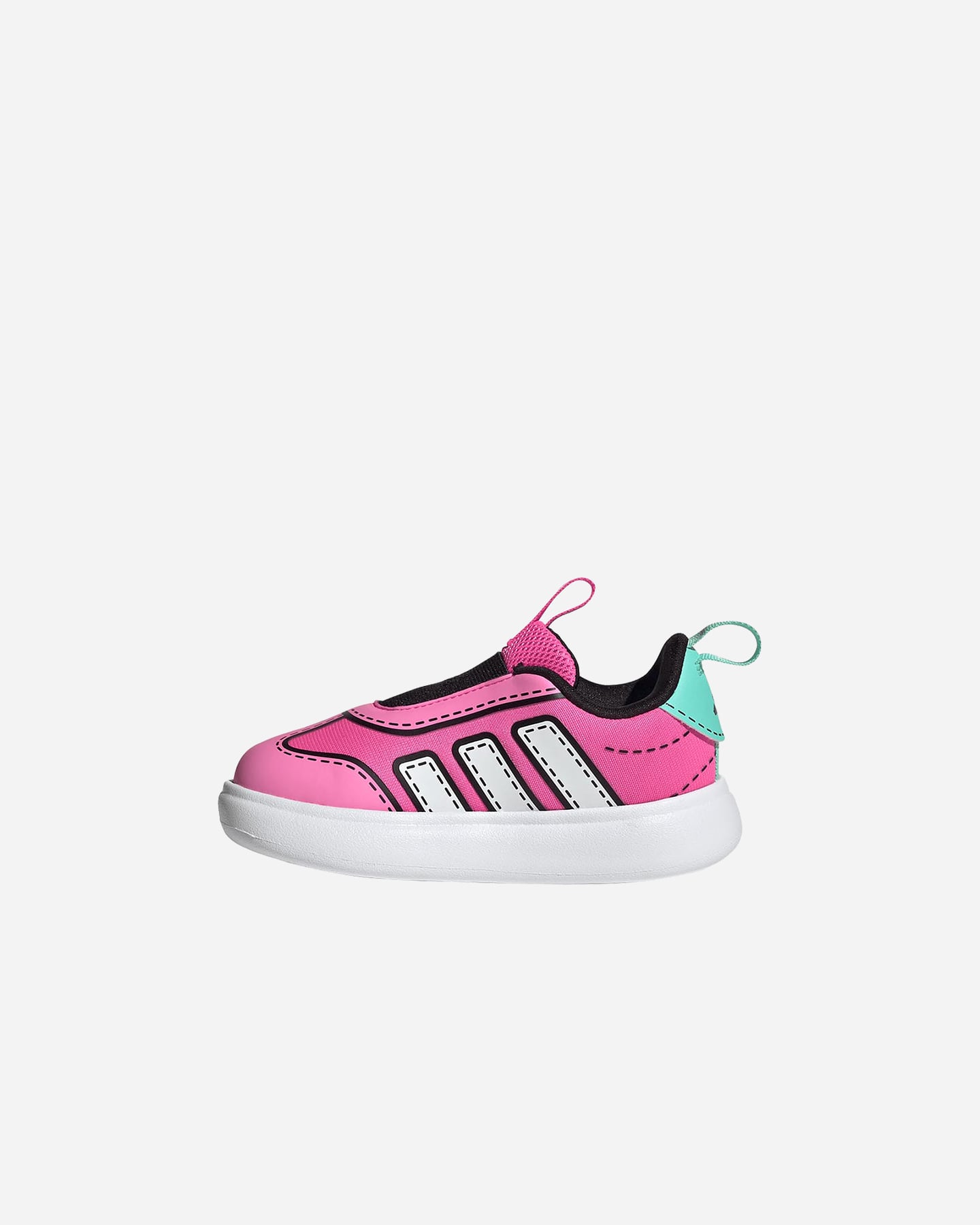 Scarpe sneakers ADIDAS CORE BUBBLE INF JR - Fucsia - 3 | Cisalfa Sport