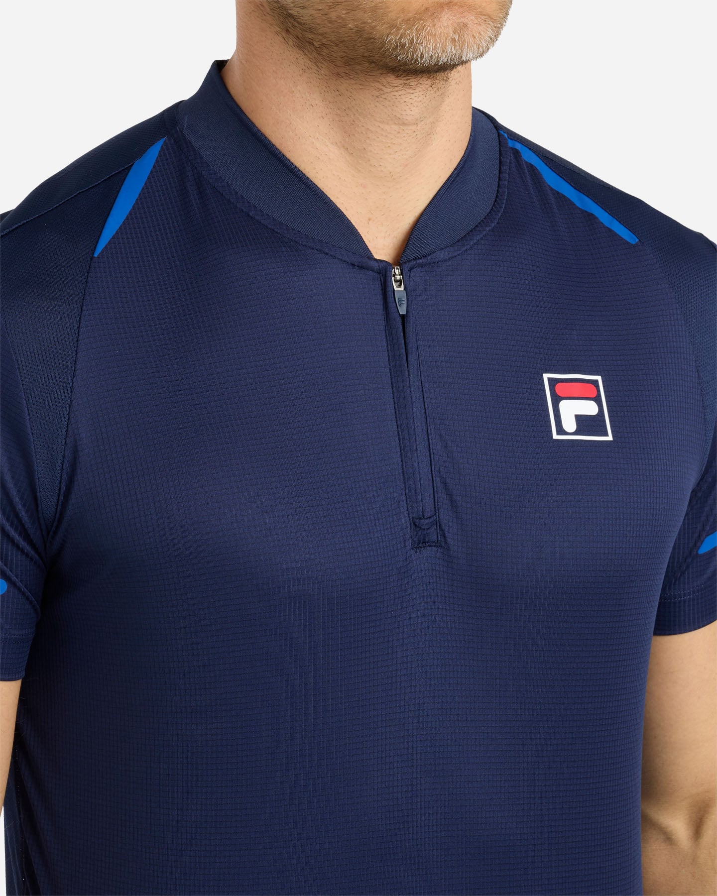 Polo tennis FILA COURT LINE M - Blu - 5 | Cisalfa Sport