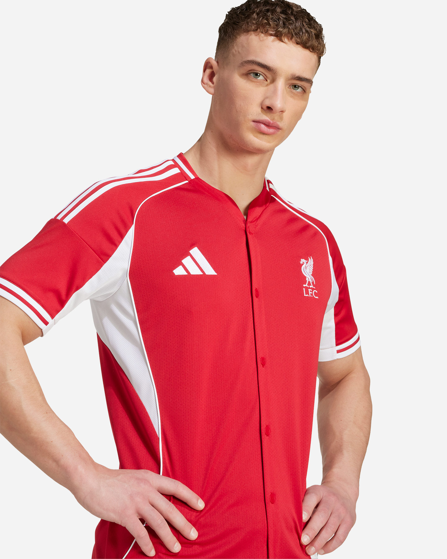T-shirt ADIDAS LIVERPOOL FC US M - Rosso - 4 | Cisalfa Sport