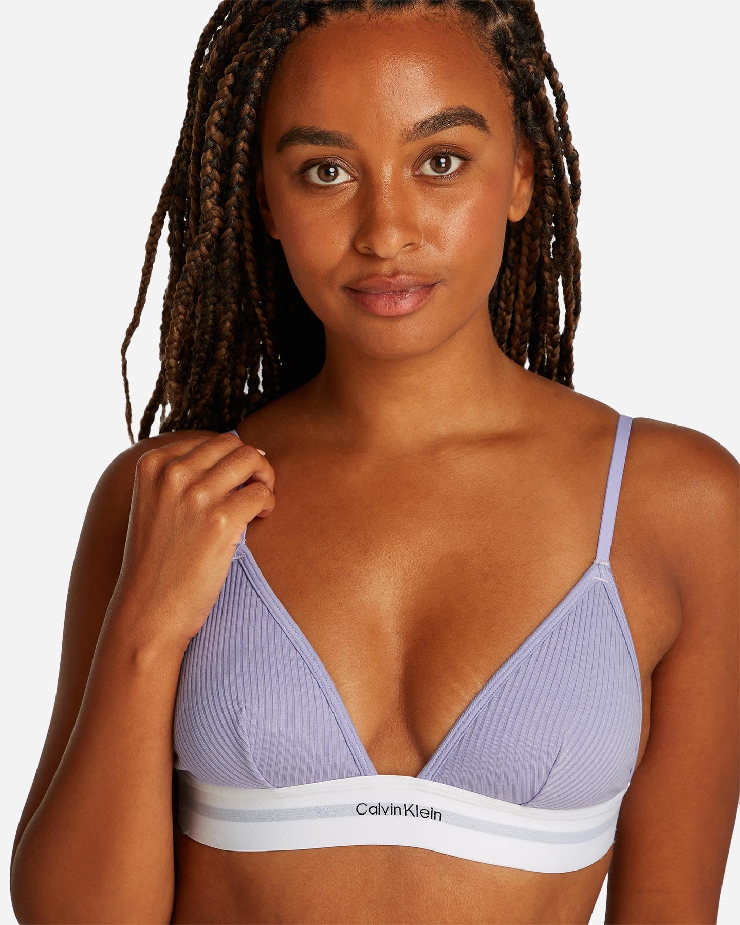 Reggiseno CALVIN KLEIN UNDERWEAR UNLINED TRAINGLE W - Viola - 4 | Cisalfa Sport