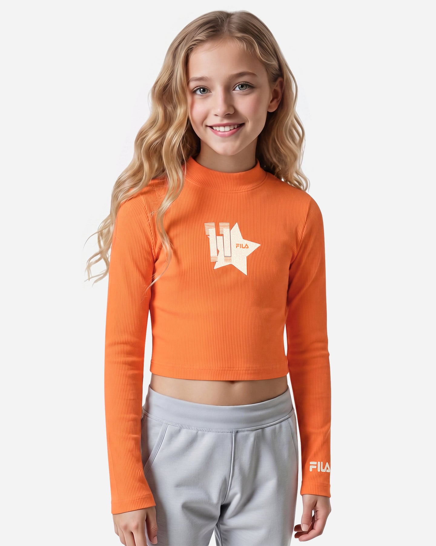 T-shirt FILA CROP COSTINA JR - Rosso - 2 | Cisalfa Sport